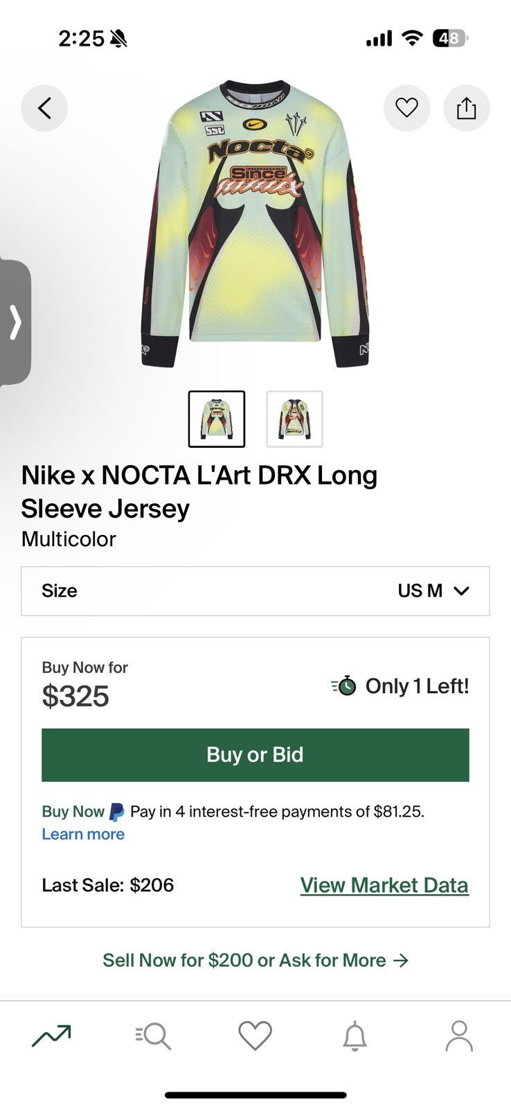 Nike × Nocta Nocta x L'ART DRX Jersey M | Grailed