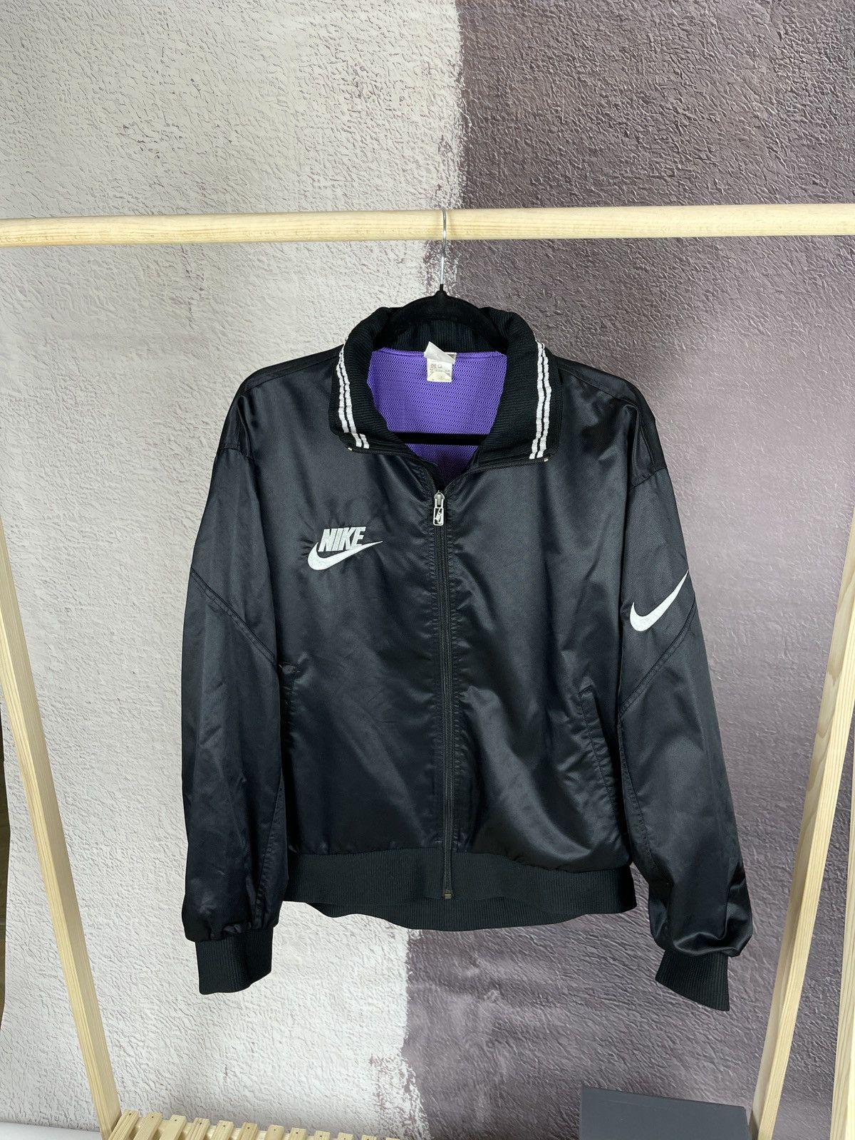 Nike Nike Japan vintage 90s triple logo track jacket swoosh Size US L / EU 52-54 / 3 - 1 Thumbnail