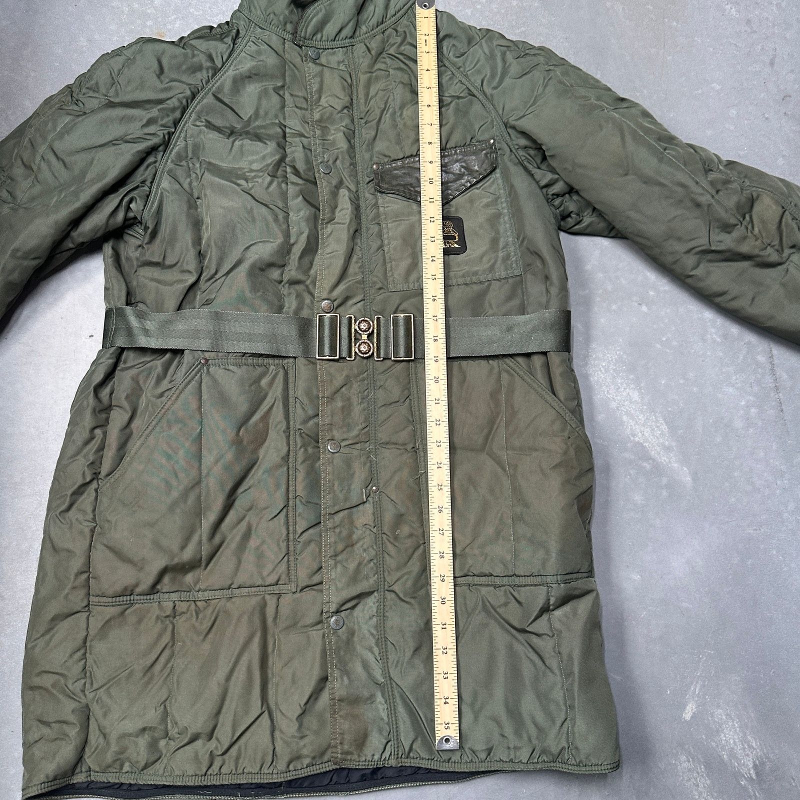 Refrigiwear Vintage RefrigiWear Belted Coat Jacket Mens Large Full Zip Size US L / EU 52-54 / 3 - 5 Thumbnail