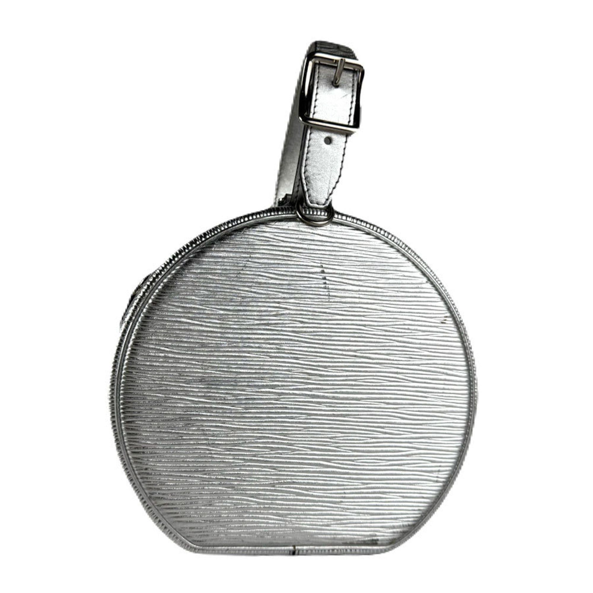 Louis Vuitton Louis Vuitton Epi Leather Petite Boite Chapeau Handbag Shoulder Bag in Silver, Women's, M53074 z8233 Size ONE SIZE - 1 Thumbnail