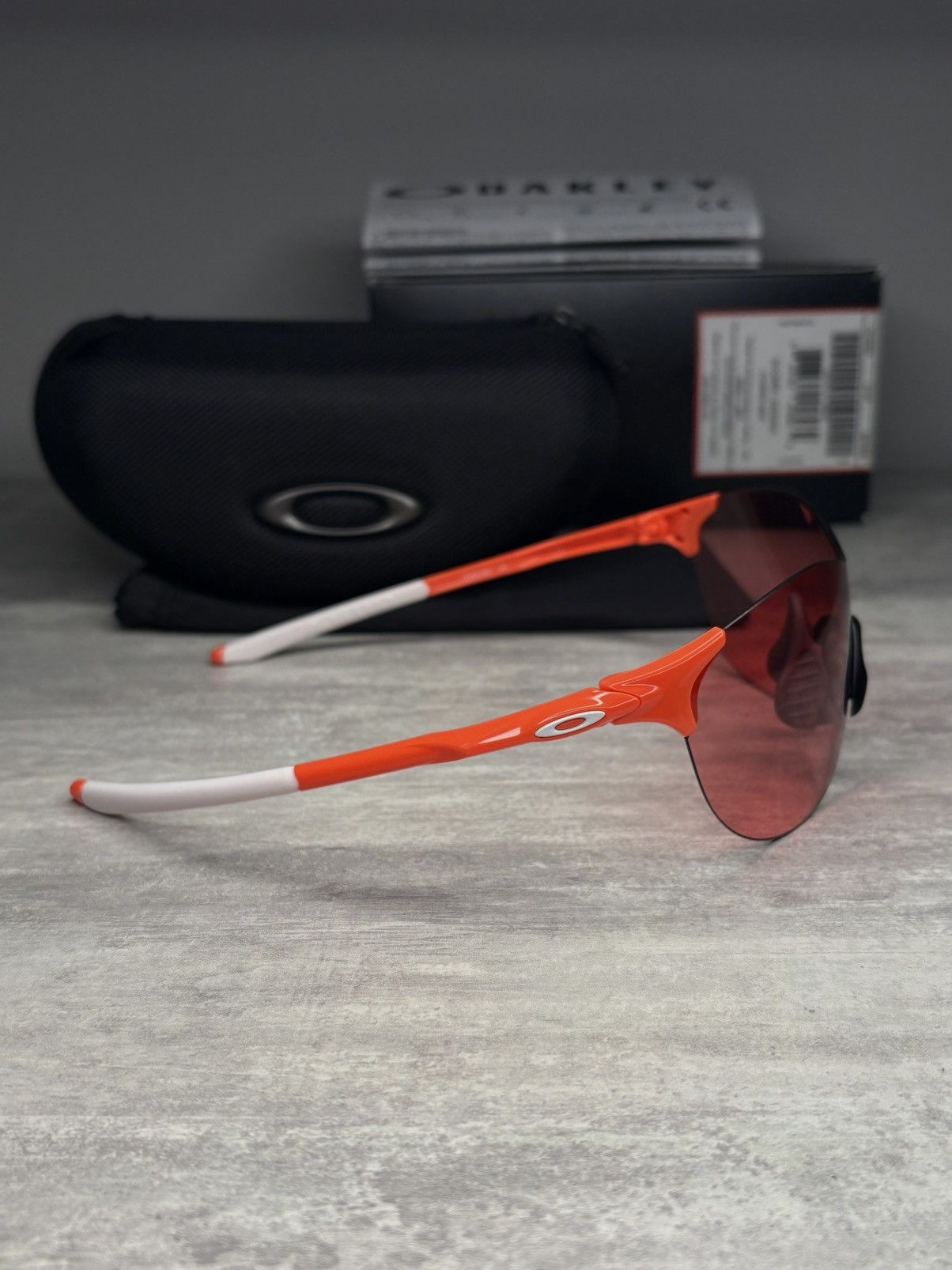 Oakley Oakley EVZero Ascend Safety Orange / Prizm Peach Glasses Size ONE SIZE - 5 Thumbnail