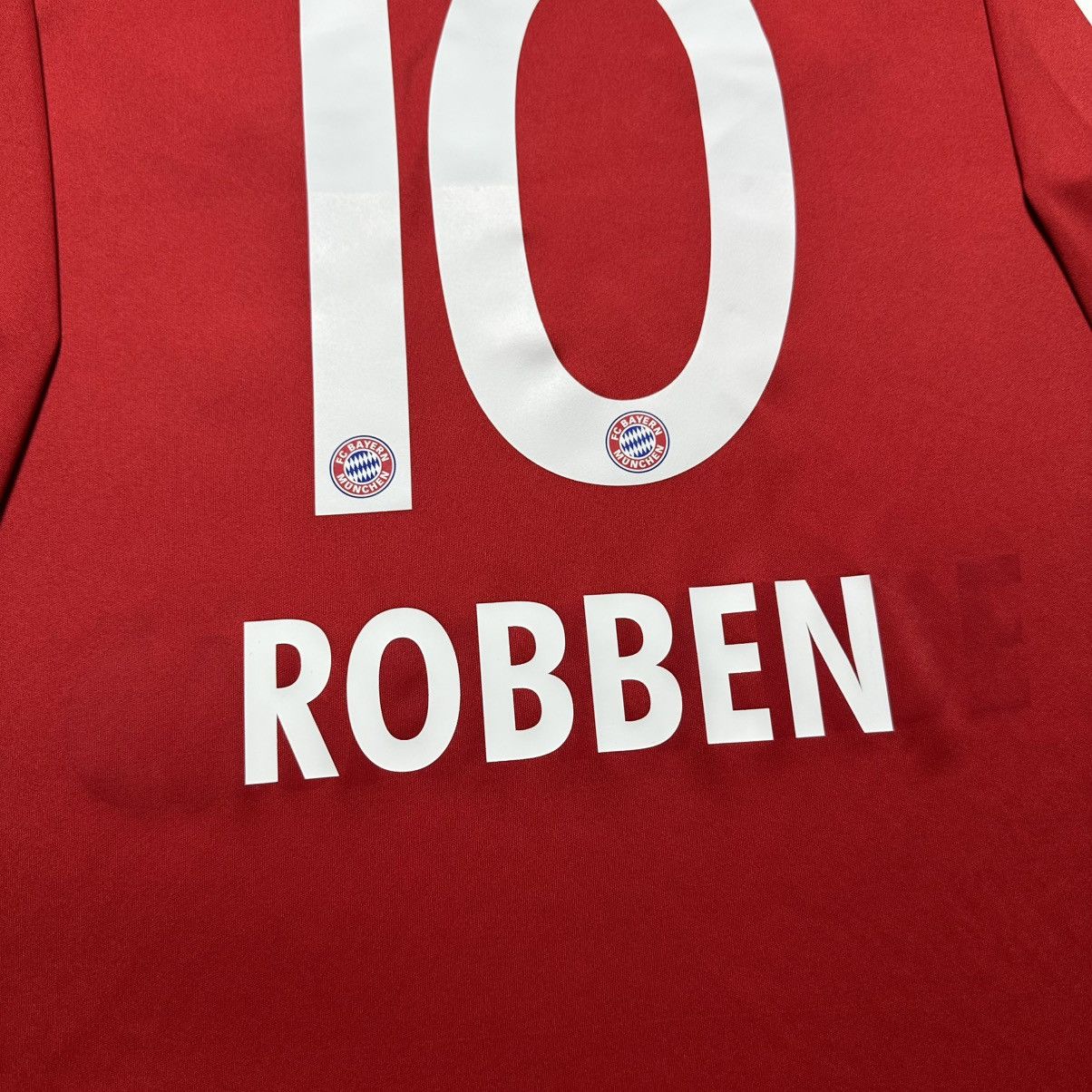 Vintage BAYERN ADIDAS 2017/2018 FOOTBALL HOME JERSEY #10 ROBBEN Size US M / EU 48-50 / 2 - 9 Thumbnail