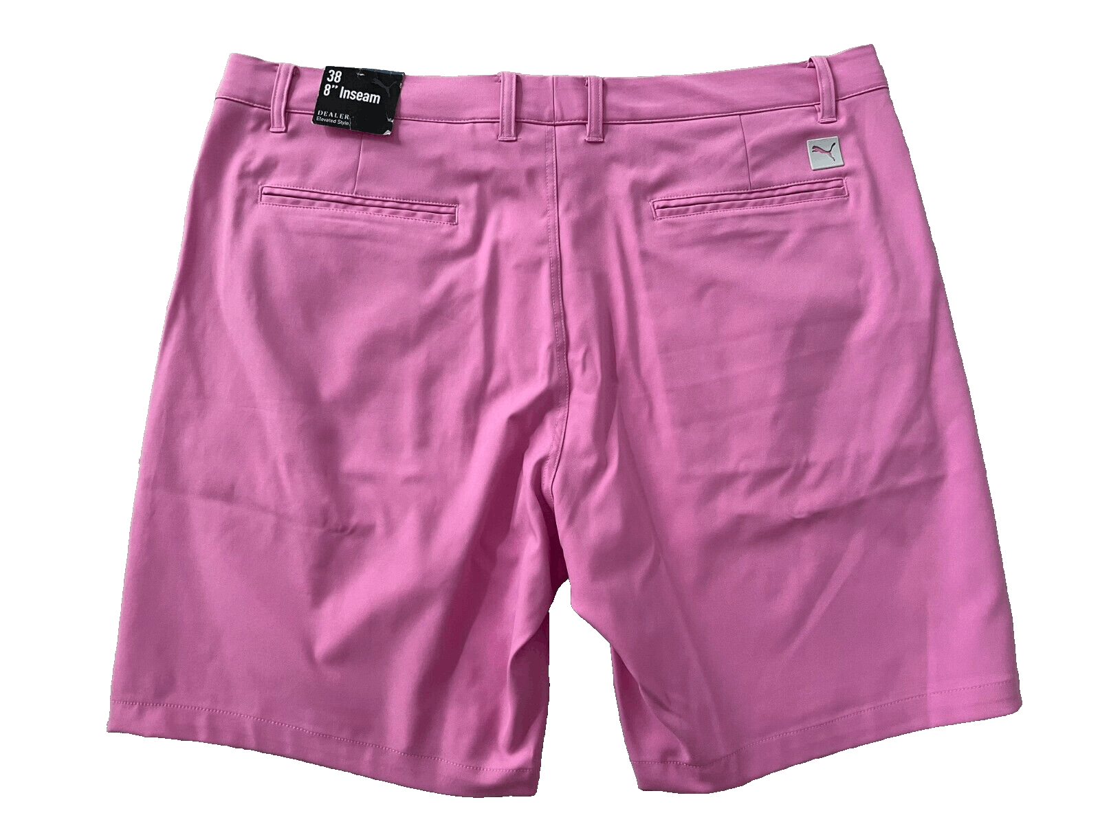 Puma Puma 537788 Golf Dealer 8" Shorts Pink Mist ( 38 ) Size US 38 / EU 54 - 5 Thumbnail
