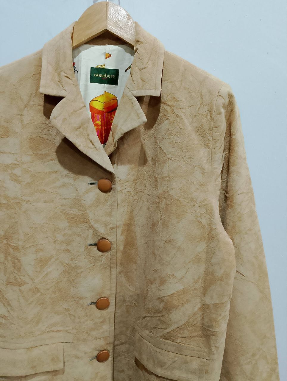 Hysteric Glamour RAMABERE Tricot Japan Made Single Breasted Rayon Trench Coat Size XL / US 12-14 / IT 48-50 - 6 Thumbnail
