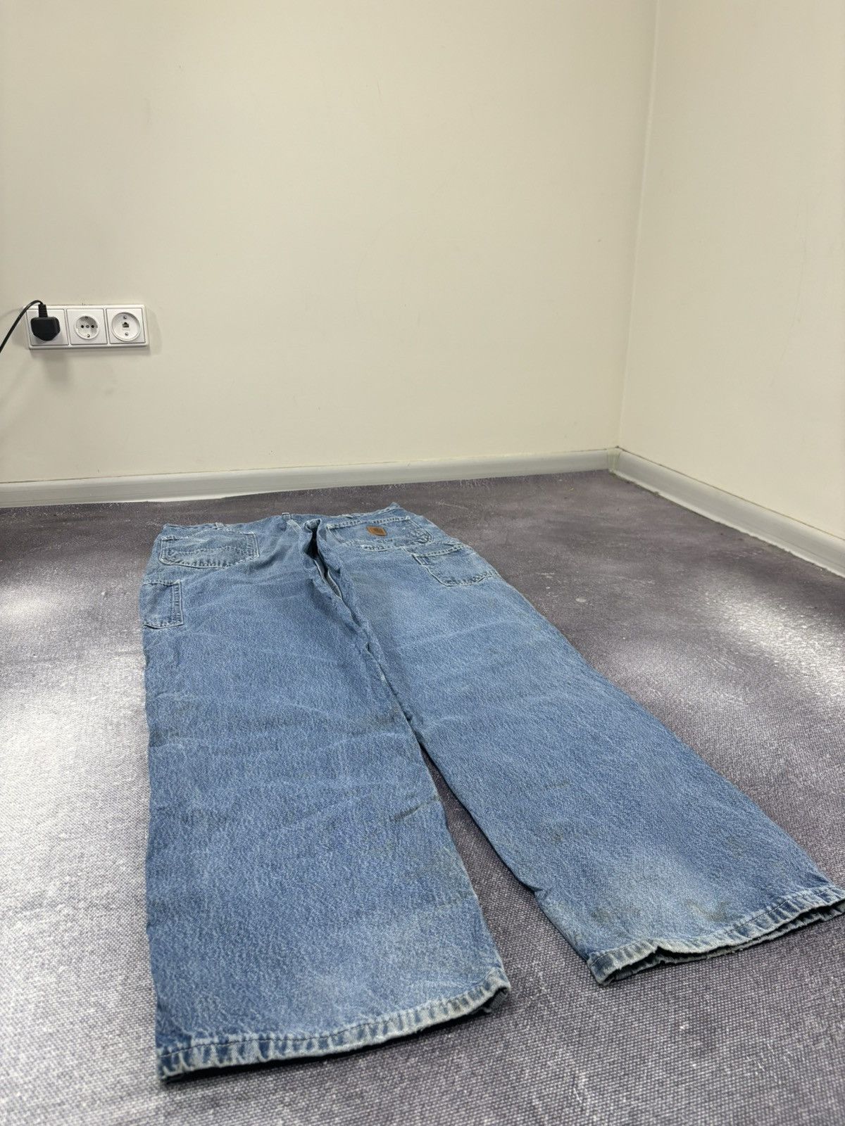 Carhartt Vintage Carhartt Loose Original Fit Hype Denim Baggy Jeans Size US 38 / EU 54 - 4 Thumbnail