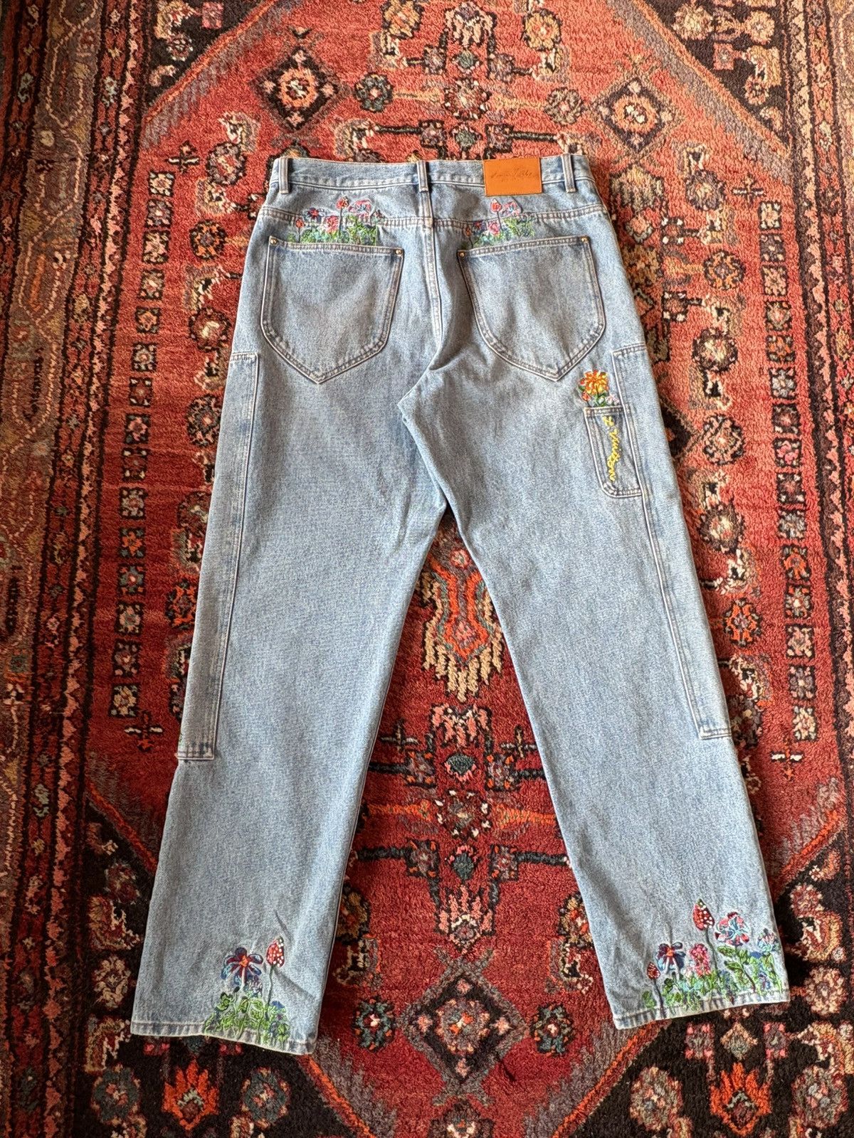 Louis Vuitton Louis Vuitton Floral Denim Size US 34 / EU 50 - 2 Thumbnail