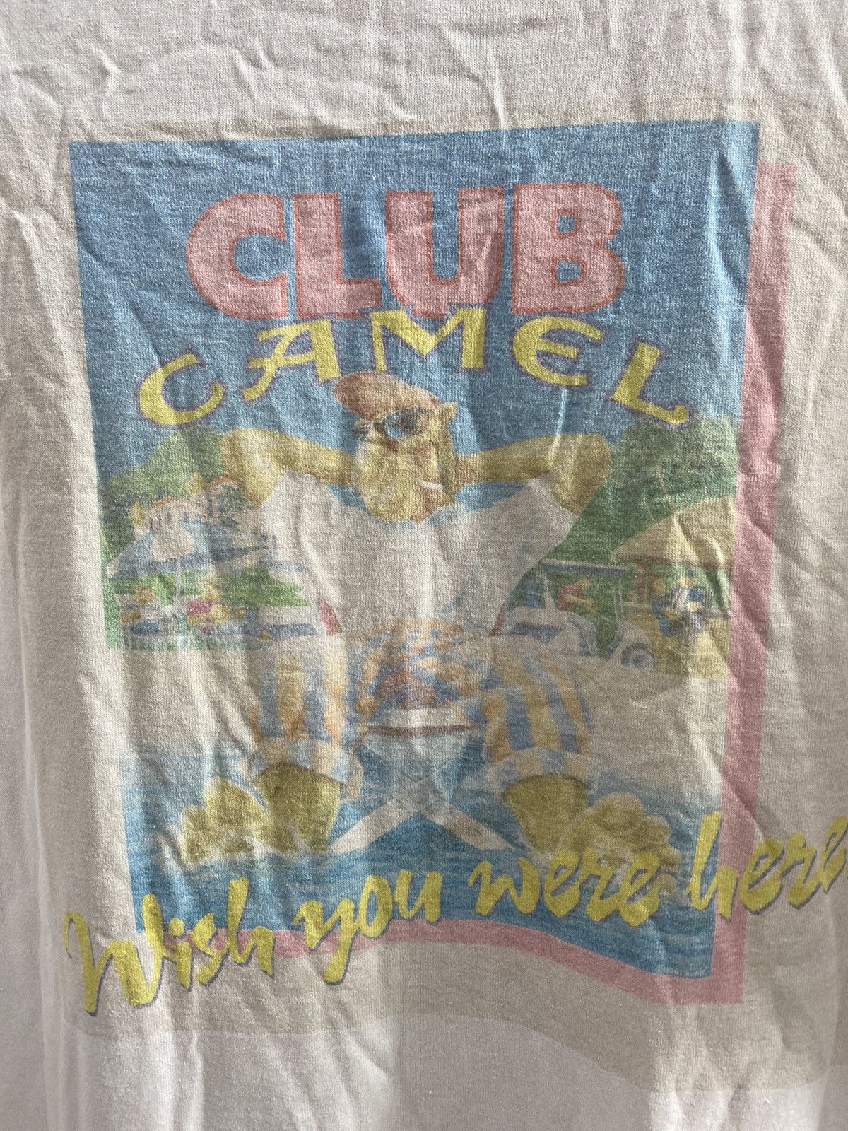 Camel DISTRESSED CAMEL 🐫 TSHIRT Size US L / EU 52-54 / 3 - 4 Thumbnail