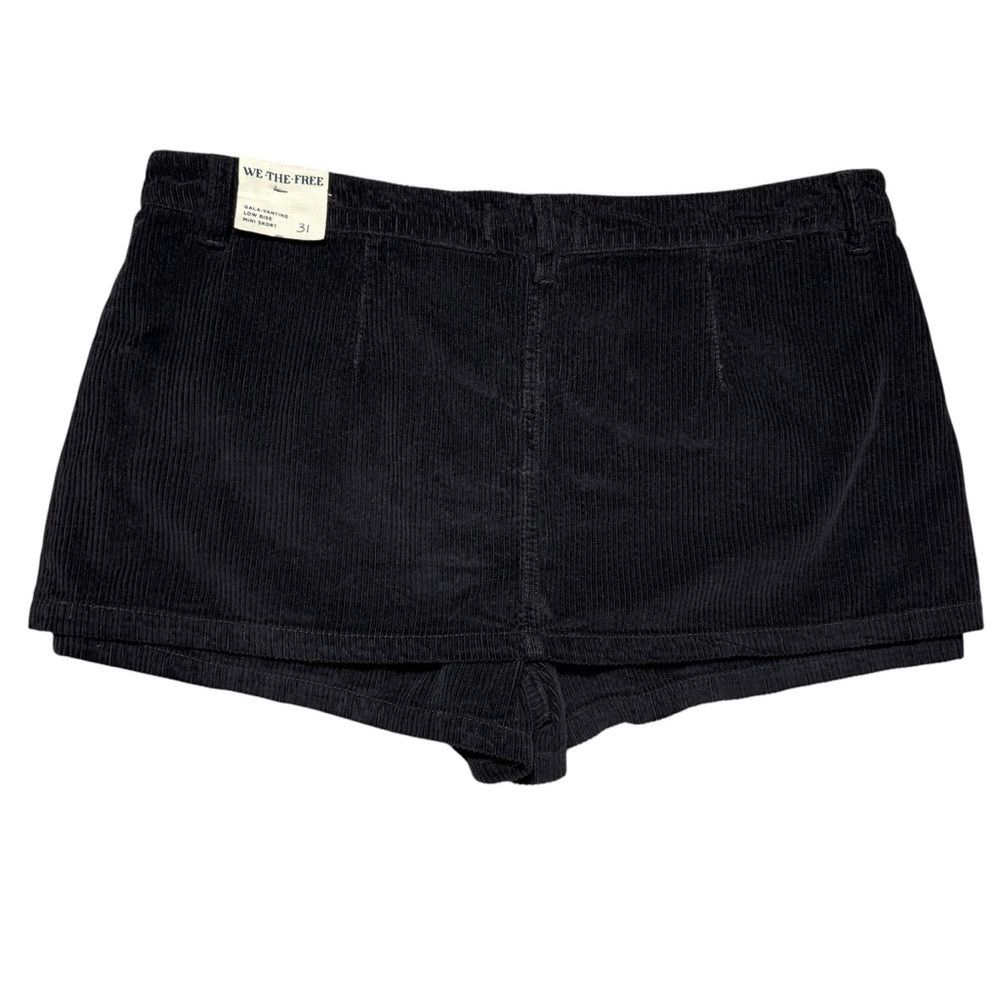 Free People NWT New Free People We The Free Gallivanting Cord Black Sko Size 31" - 4 Thumbnail