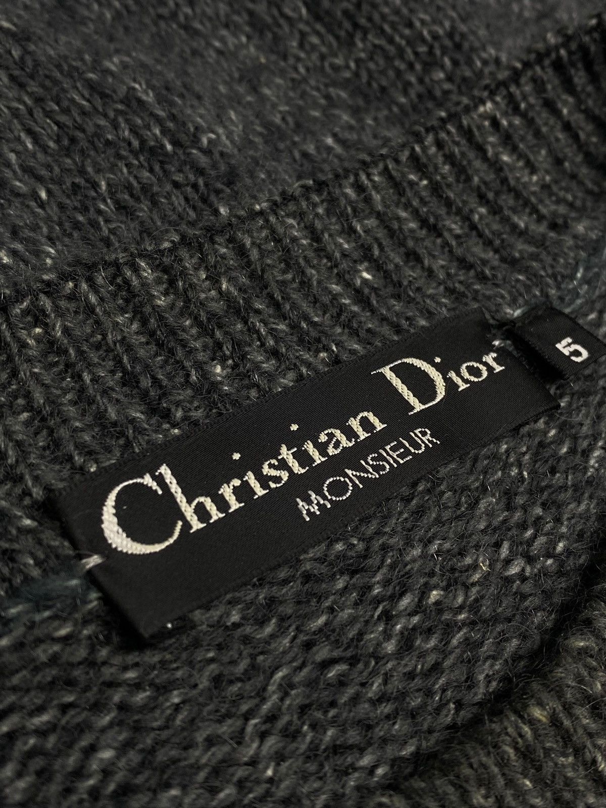 Christian Dior Monsieur × Vintage 🔥 VINTAGE DIOR MONSIEUR MOHAIR SWEATER 90s PREPPY STYLE Size US XL / EU 56 / 4 - 15 Thumbnail