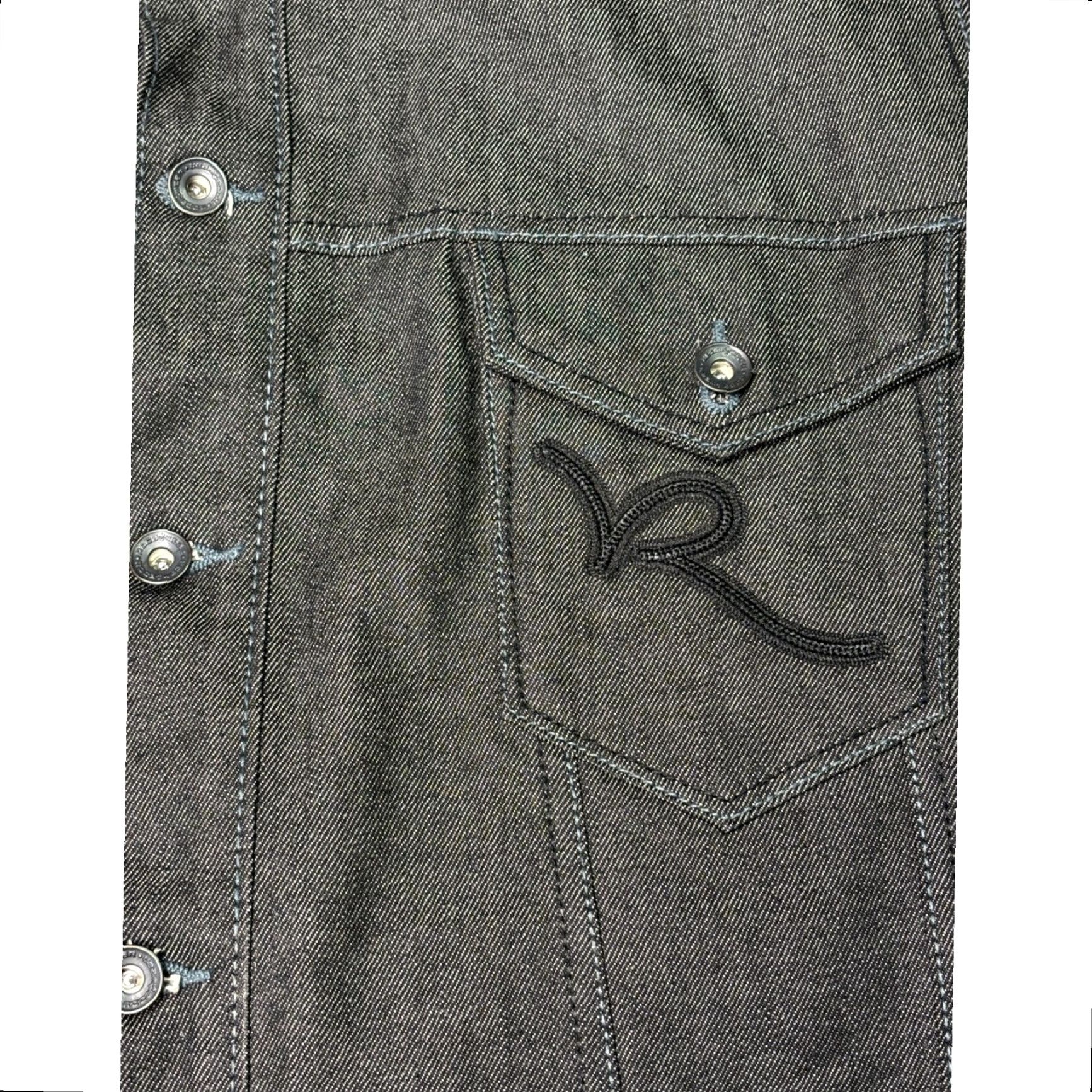 Rocawear VINTAGE: No — Rocawear Men’s Dark Wash Denim Vest 48 Embroidered Logo Streetwear Shirt/West? Size US M / EU 48-50 / 2 - 2 Thumbnail