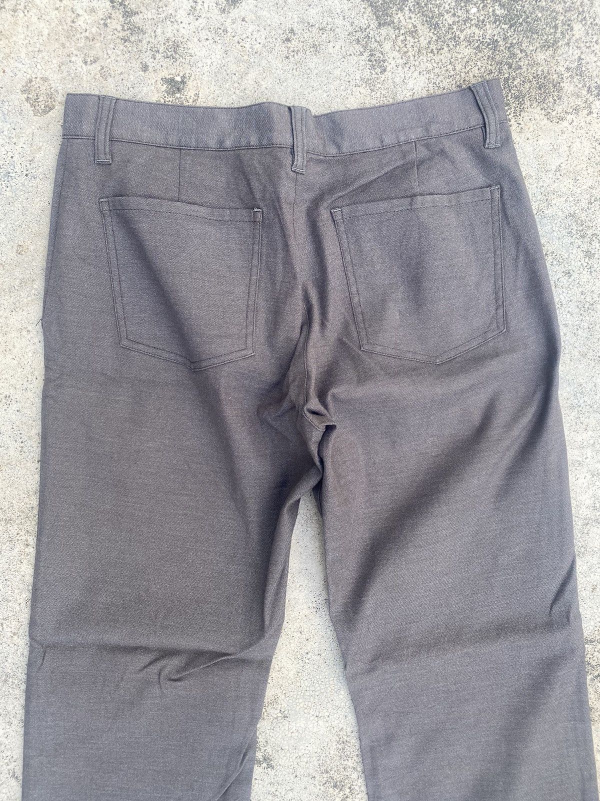 Designer × Japanese Brand × Yohji Yamamoto Ined Yohji Yamamoto Straight Cut Casual Pants Size US 30 / EU 46 - 15 Thumbnail