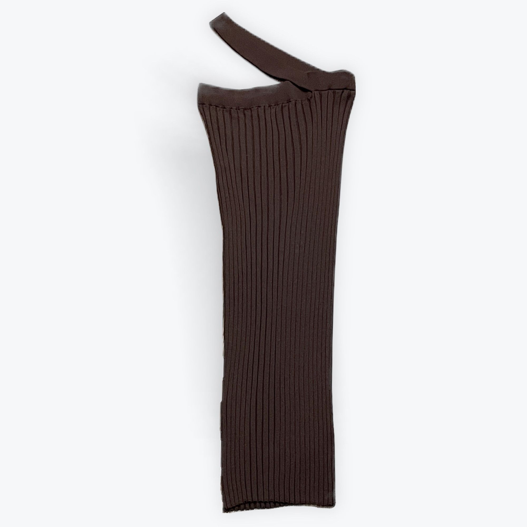 Other M - Midi Brown Summer Cutout Dress Size M / US 6-8 / IT 42-44 - 2 Thumbnail