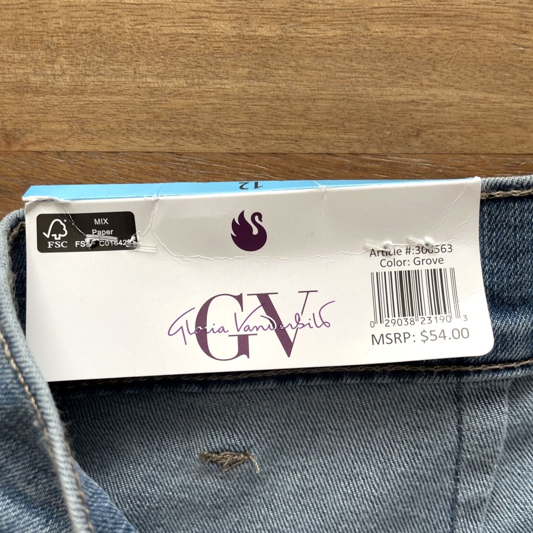Gloria Vanderbilt Gloria Vanderbilt Jeans Flare High Rise Blue Denim Trouser Size 12 33x33 Hippie Boho Size 34" / US 12 / IT 48 - 4 Thumbnail