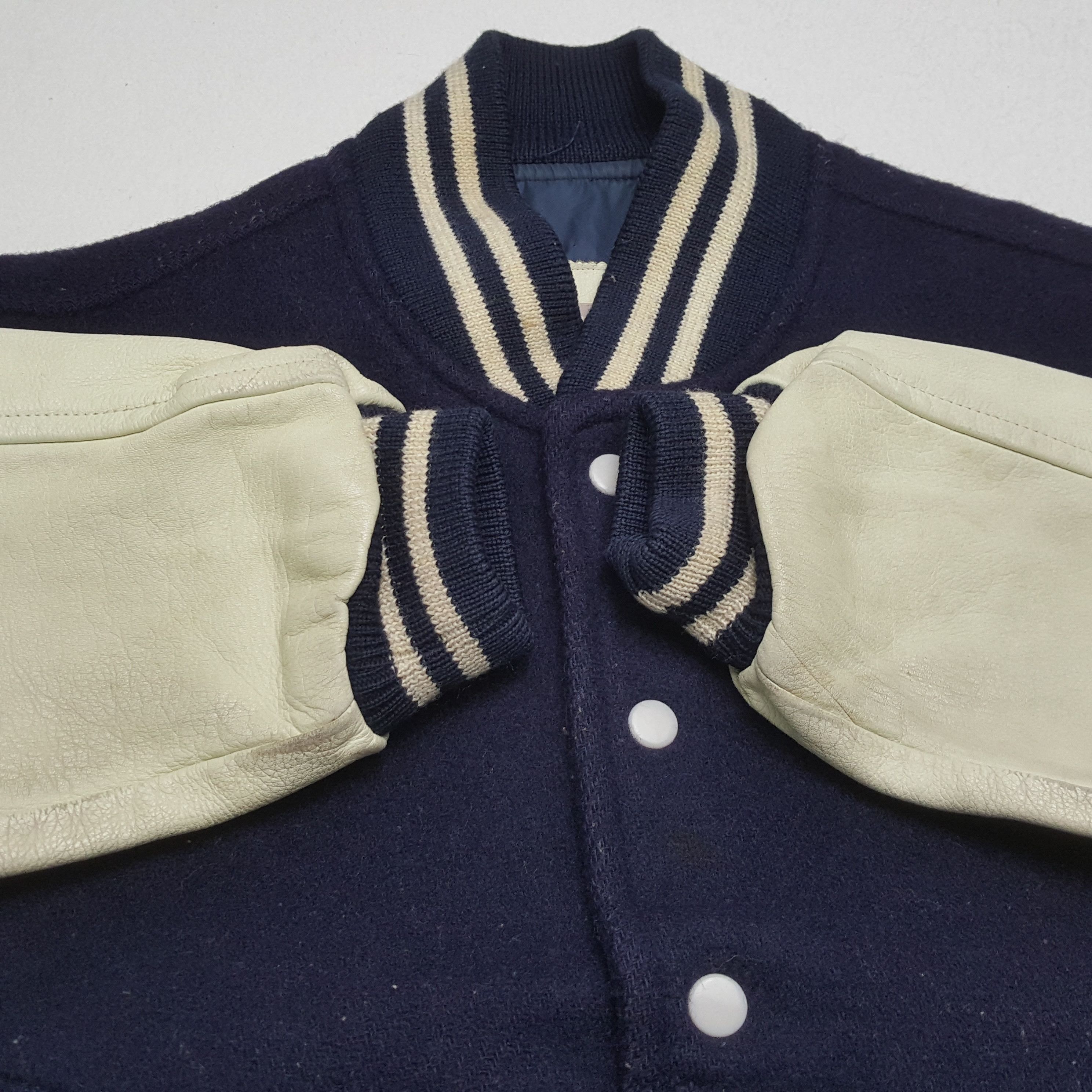 Daytona × Vintage Vintage DAYTONA FAMILY CHIHARU.K Japan Brand Varsity Jacket Size US L / EU 52-54 / 3 - 9 Thumbnail