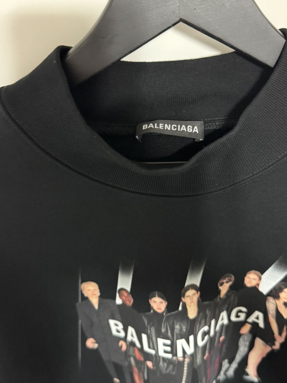 Balenciaga Real art school sweatshirt Size US M / EU 48-50 / 2 - 4 Thumbnail