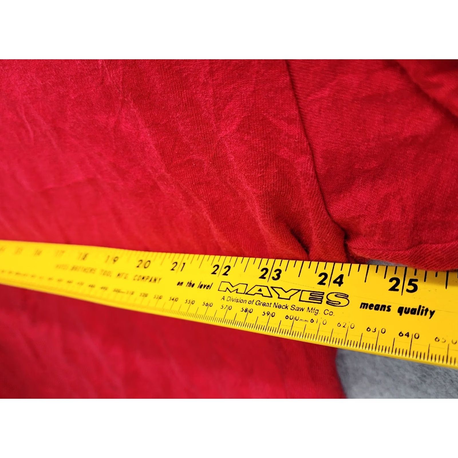 Hanes VINTAGE Hanes Her Way Red Shirt XL Womens USA Single Stitch Made In USA T-Shirt Stitch Blank Shirt Size XL / US 12-14 / IT 48-50 - 6 Thumbnail