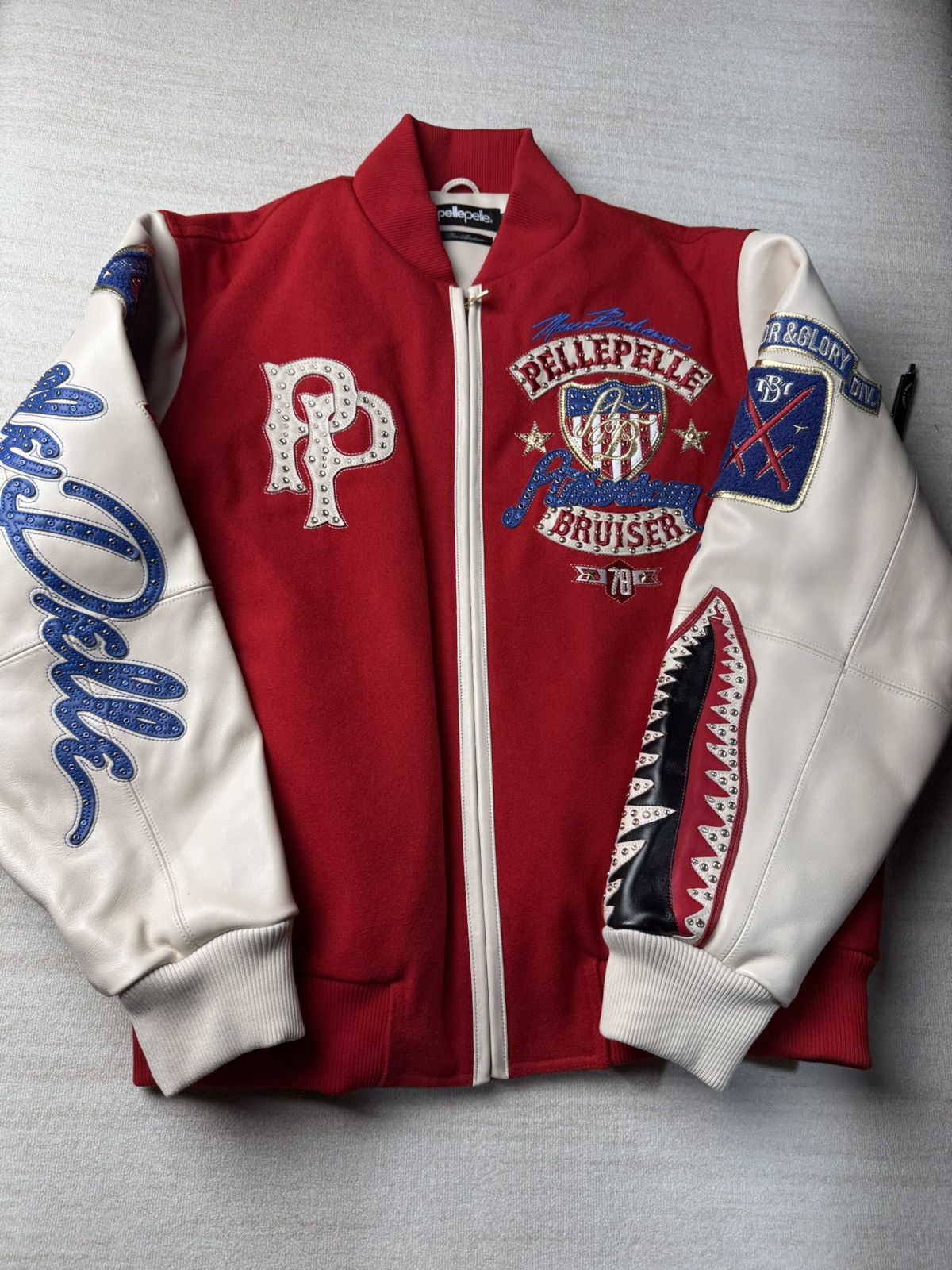 Pelle Pelle America busier varsity jacket XXXL Size US XXL / EU 58 / 5 - 1 Thumbnail