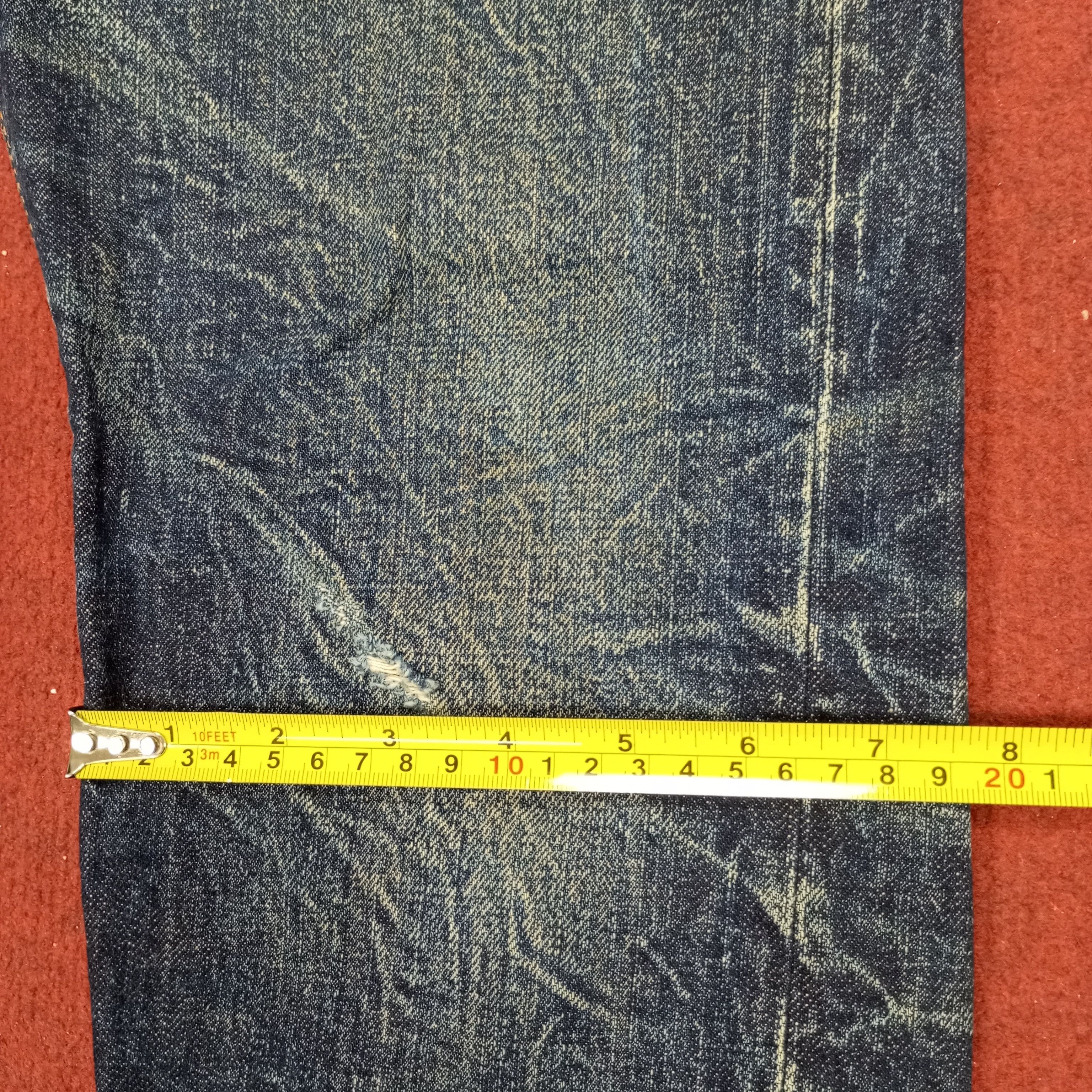 Evisu Evisu Jeans Japanese Brand Streetwear Custom Daicock Style Size US 31 - 10 Thumbnail