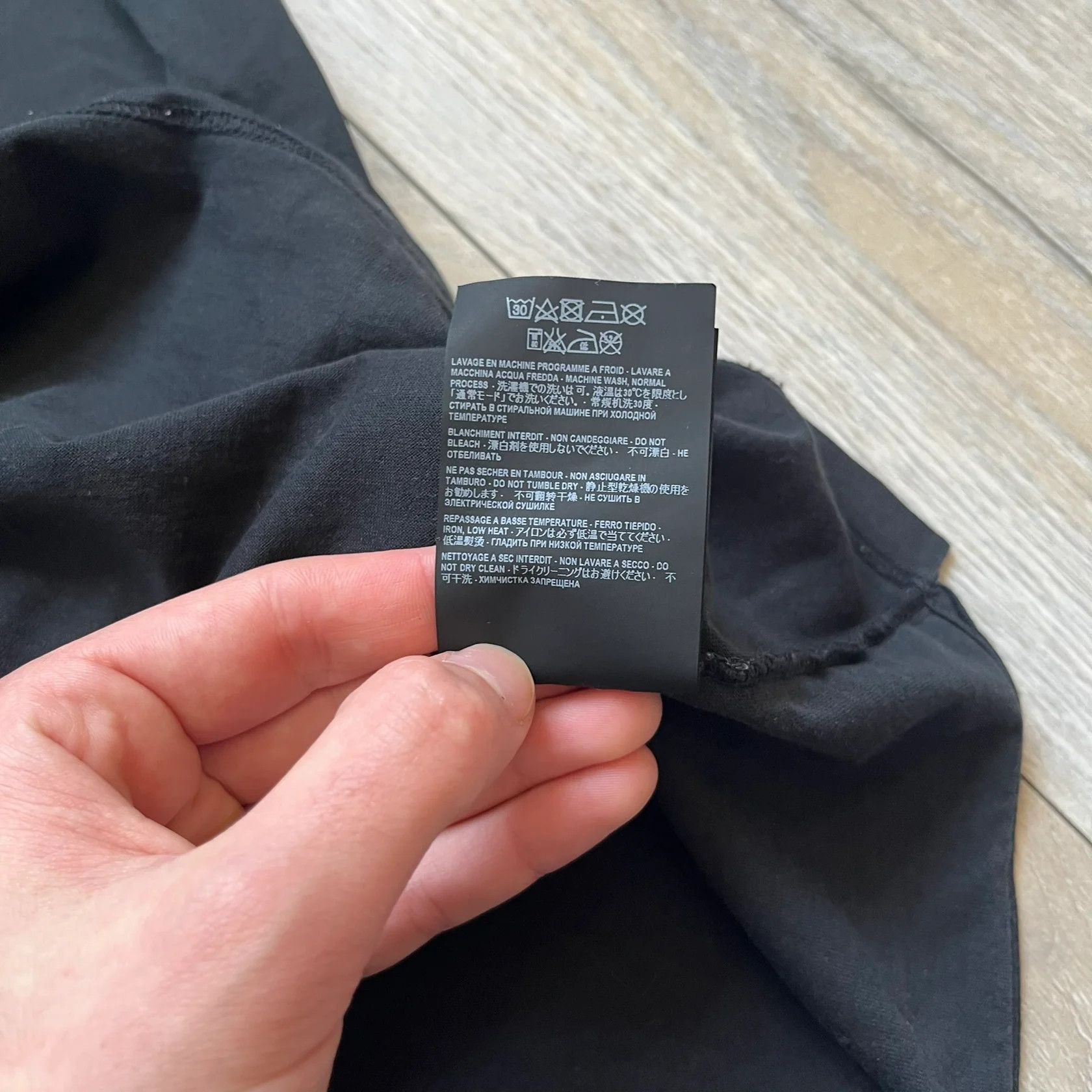 Saint Laurent Paris Saint Laurent 2018 Black Logo Tee Size US XL / EU 56 / 4 - 8 Thumbnail