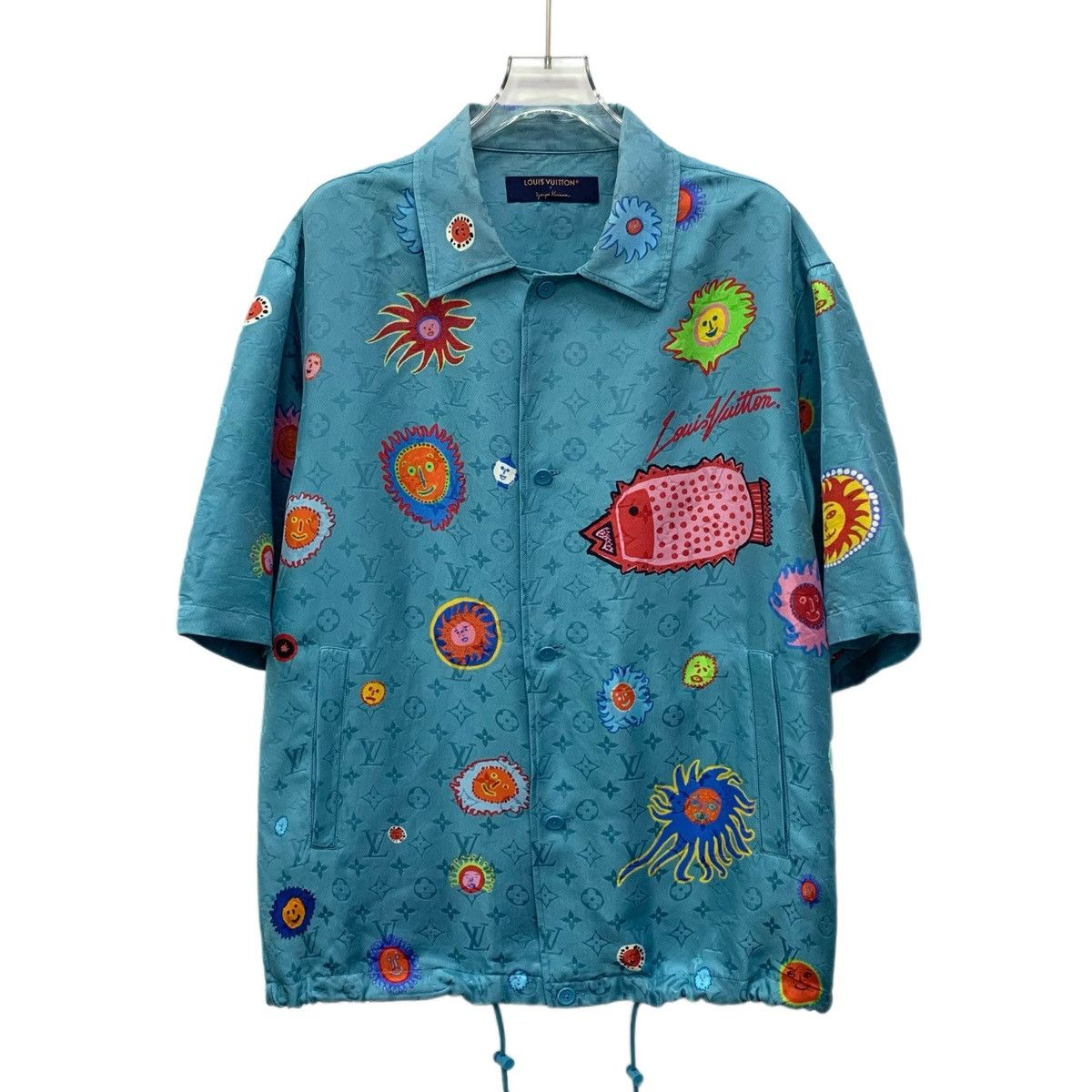 Louis Vuitton xYayoi Kusama Blue Shirt