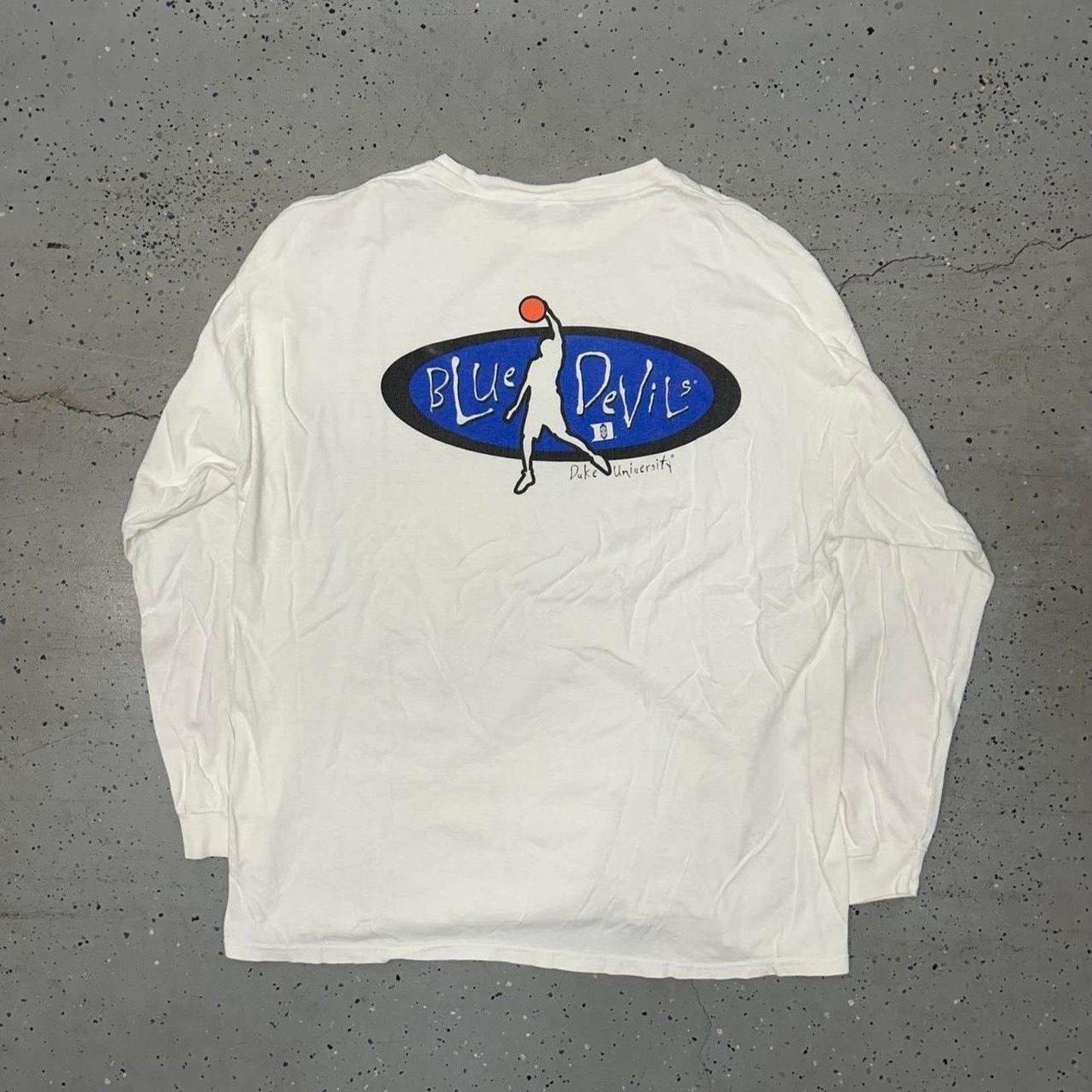 Delta VTG Blue Devils Duke University long sleeve shirt Size US XXL / EU 58 / 5 - 1 Thumbnail