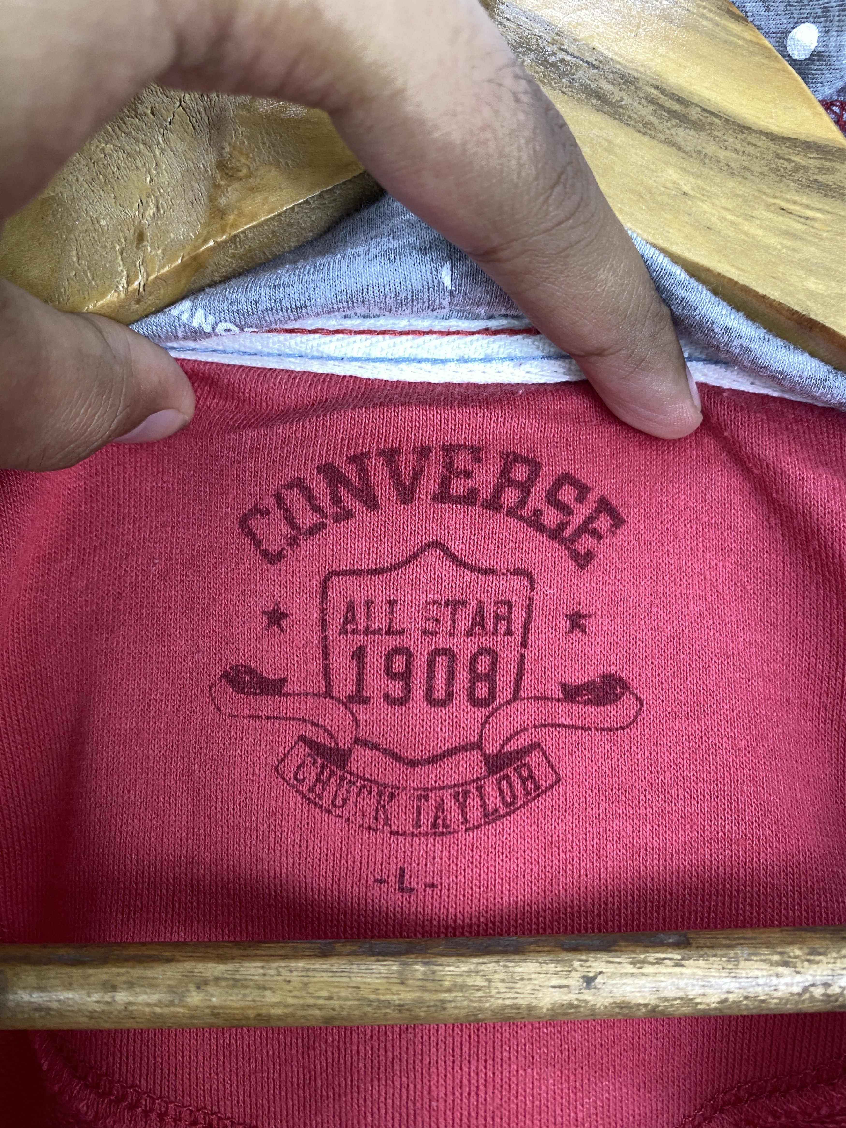 Converse Vintage Converse Wording Zipper Up Hoodie SH0240 Size US L / EU 52-54 / 3 - 8 Thumbnail