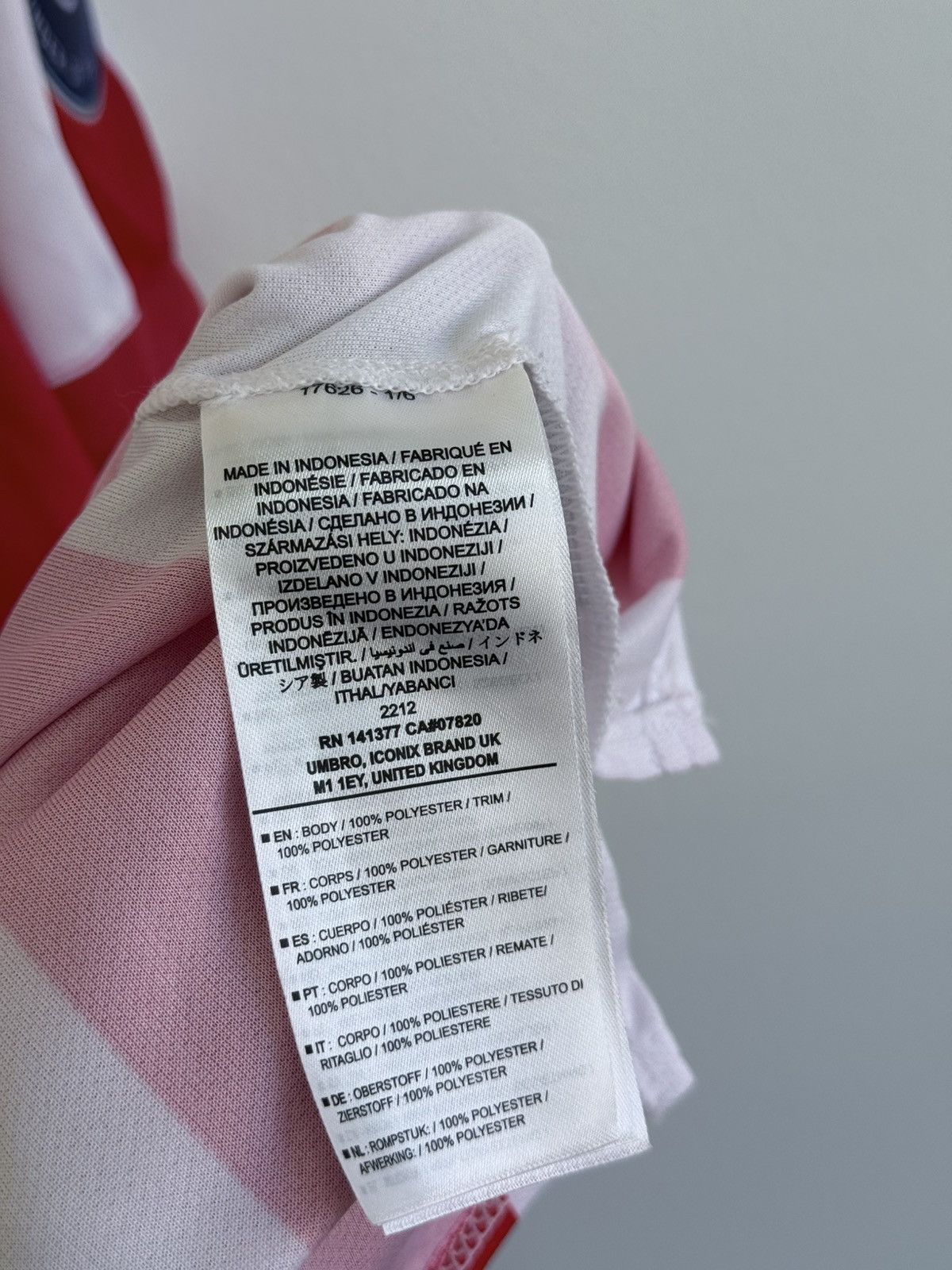 Umbro 2019 2020 PSV Eindhoven Home Jersey Blockcore Size US XL / EU 56 / 4 - 7 Thumbnail
