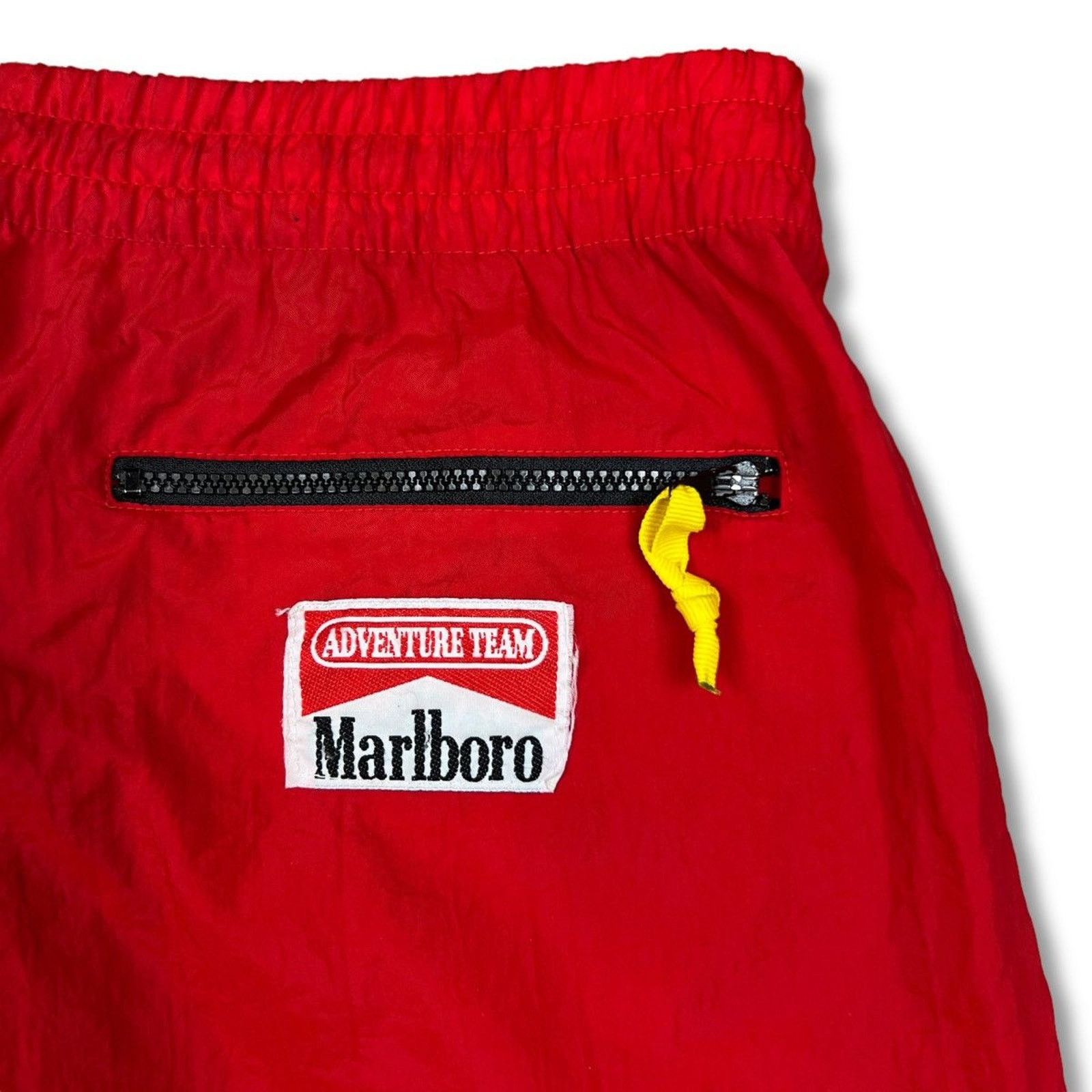 Marlboro × Vintage Vintage 90s Marlboro Track Pants XL Adventure Team Jogger Size US 34 / EU 50 - 3 Thumbnail