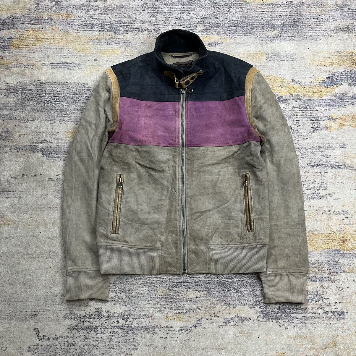 Dolce & Gabbana Dolce & gabbana multi color leather jacket Size US M / EU 48-50 / 2 - 1 Thumbnail