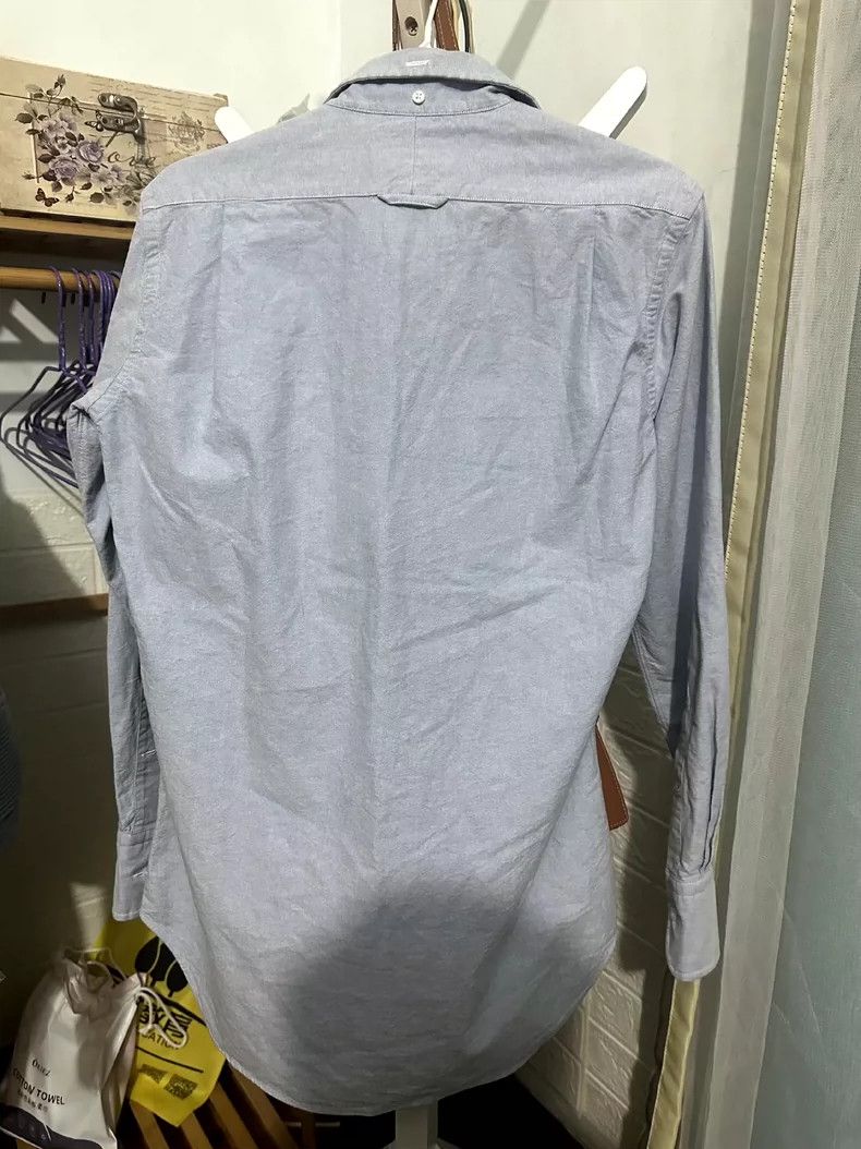 Thom Browne Thom Browne Blue front-closure shirt Size US XS / EU 42 / 0 - 2 Thumbnail
