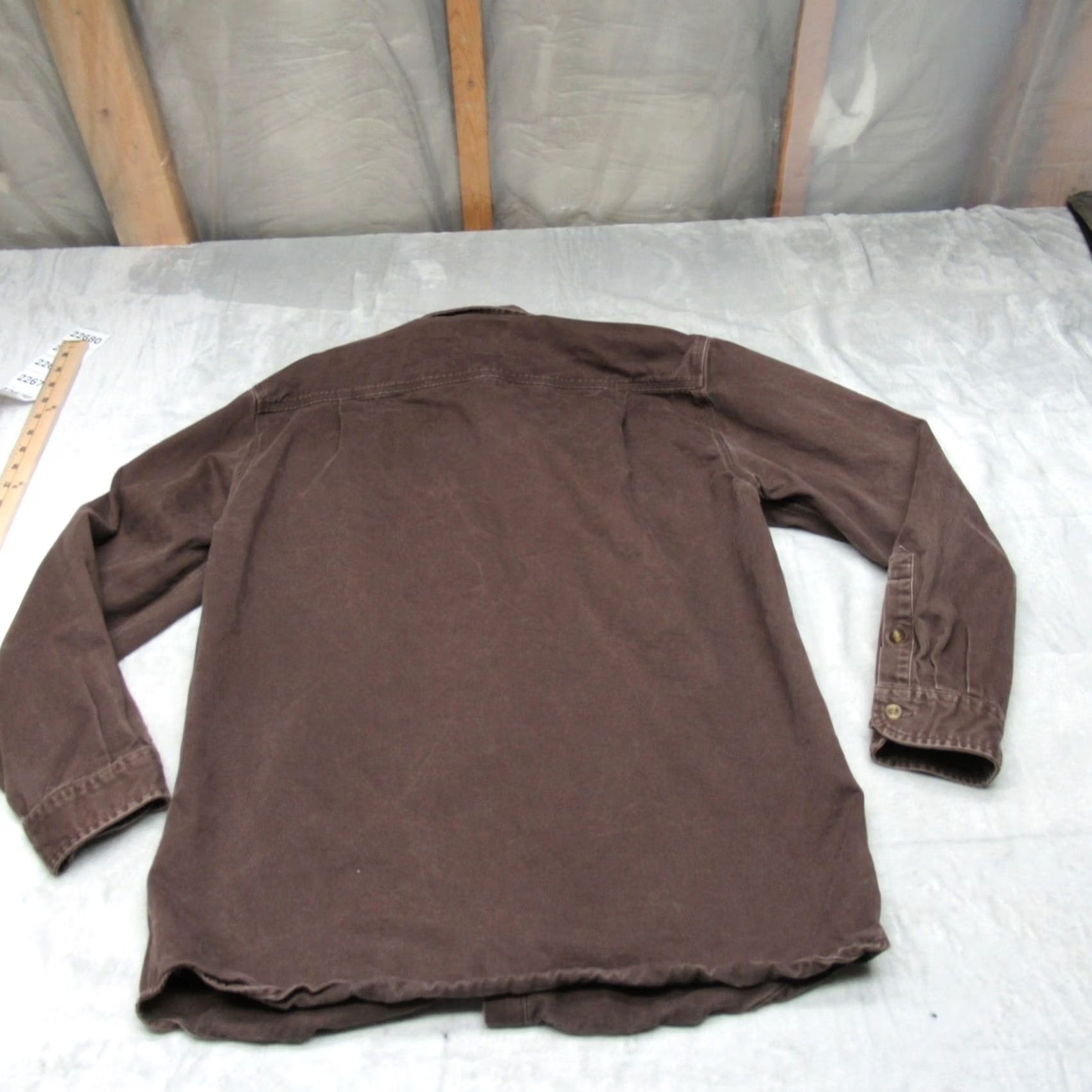 Carhartt Carhartt Shirt Mens Medium Brown Long Sleeve Work Midweight Rugged Oakman LOGO Size US M / EU 48-50 / 2 - 7 Thumbnail