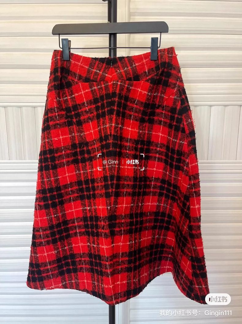Comme des Garcons Comme Des Garcons Red plaid woolen suit Size M / US 6-8 / IT 42-44 - 5 Thumbnail
