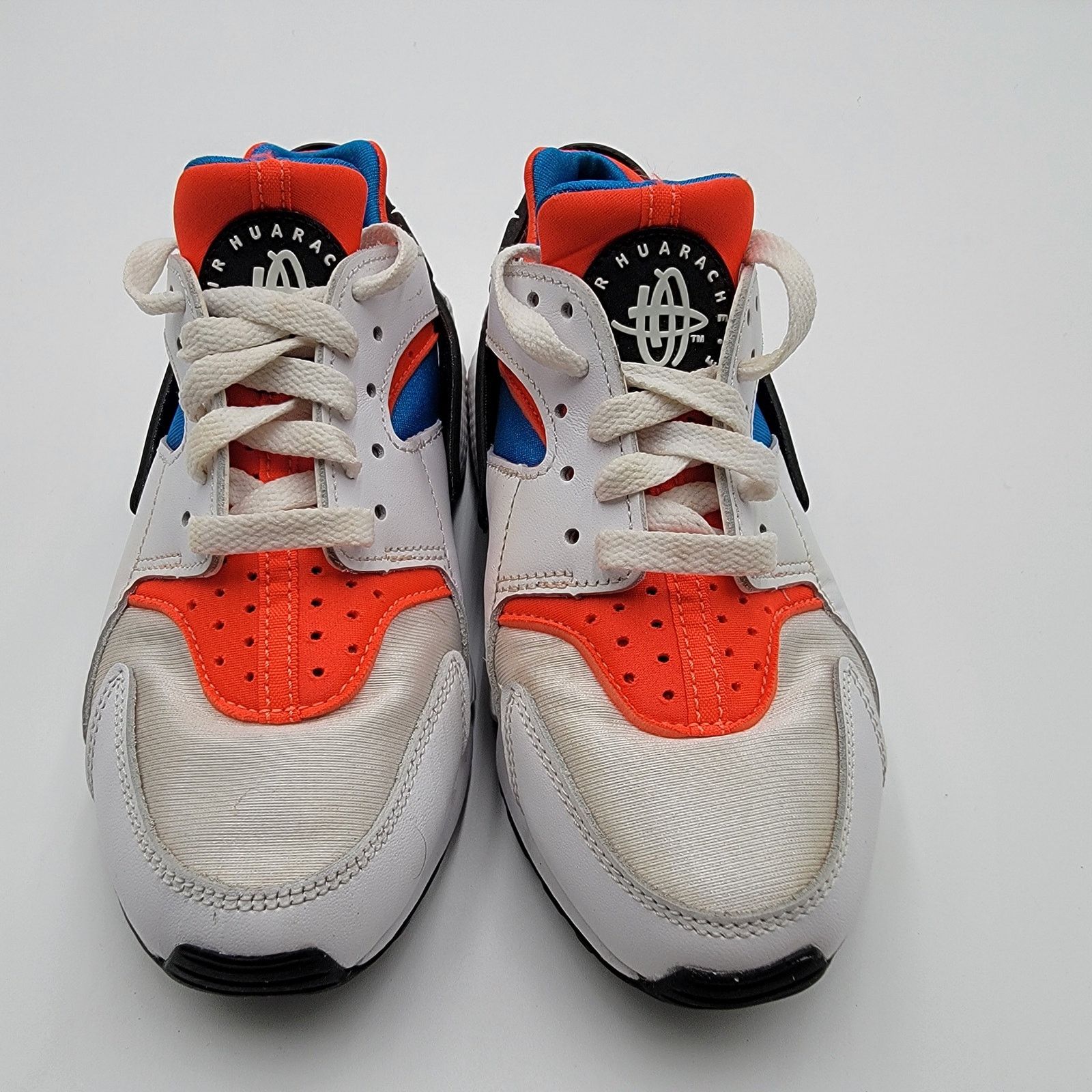 Nike Nike Wmns Air Huarache 'White/Crimson' Sz 6 DV2220-100 (92) Size US 6 / IT 36 - 4 Thumbnail