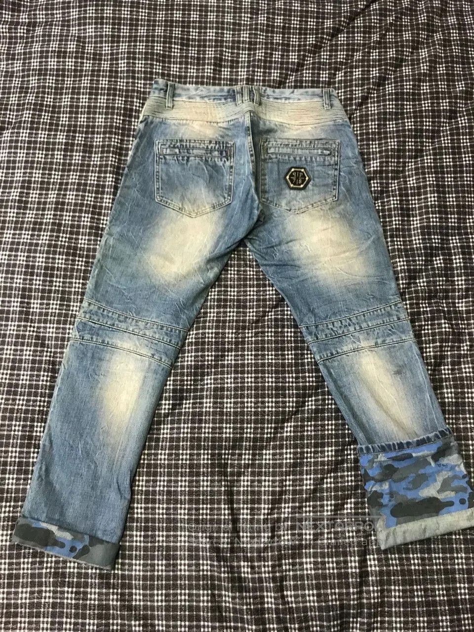Philipp Plein Philipp Plein PP Motorcycle Jeans. Size US 33 - 6 Thumbnail