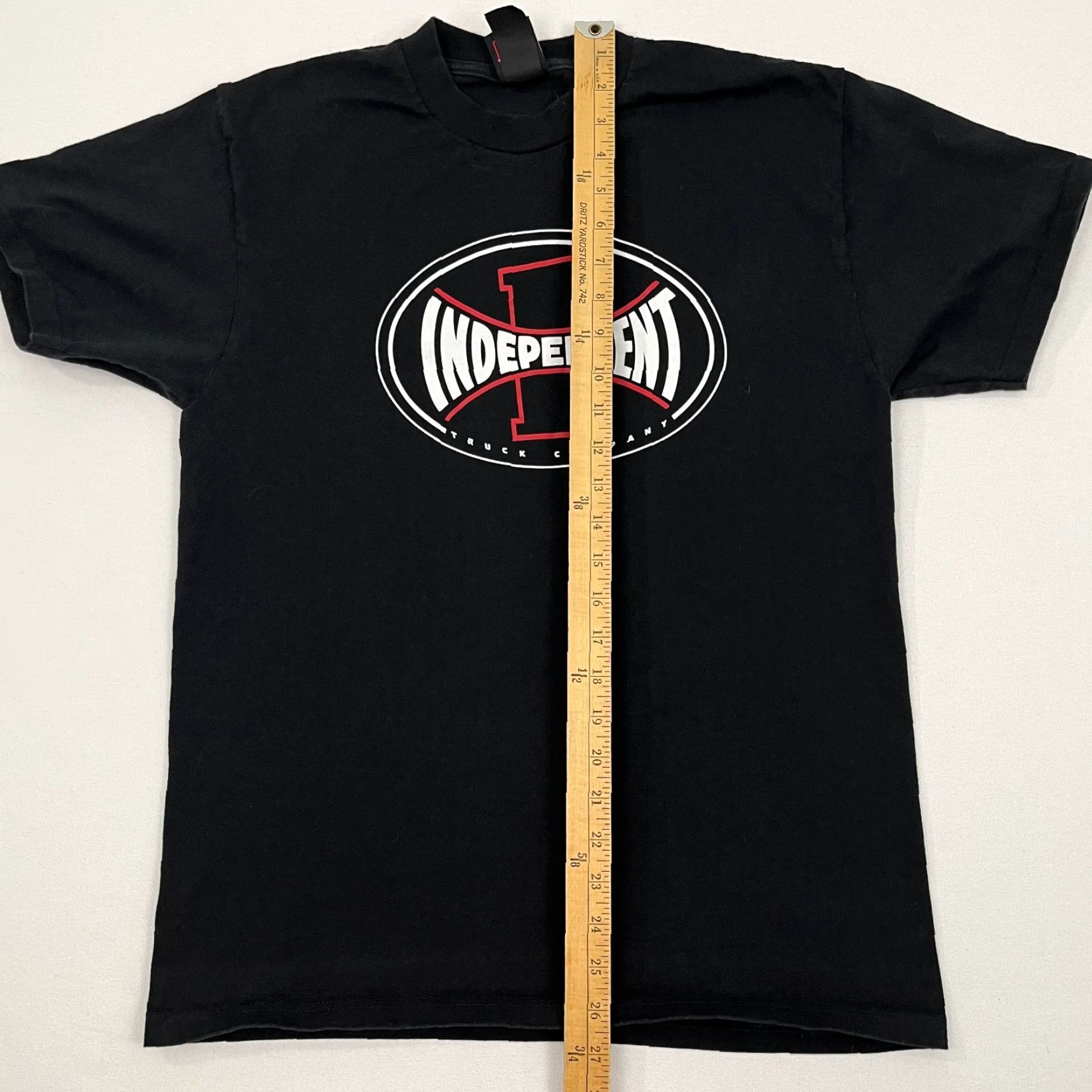 Vintage Independent Trucks Shirt Mens M Black Logan Graphic Skateboarding Tee Size US M / EU 48-50 / 2 - 4 Thumbnail