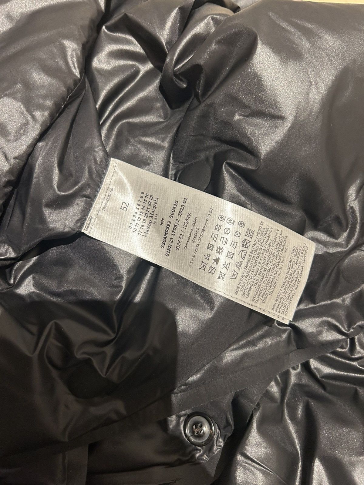 Maison Margiela Maison Margiela Glam Slam Mattressed Nylon Jacket Size US XL / EU 56 / 4 - 12 Thumbnail