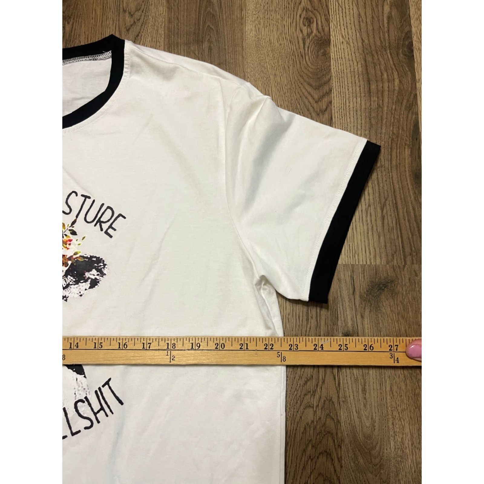 Vintage VINTAGE MissLook Shirt Womens 2XL White Black Not My Pasture Not my Bullshit COW Shirt Mens? Size XXL / US 16-18 / IT 52-54 - 7 Thumbnail