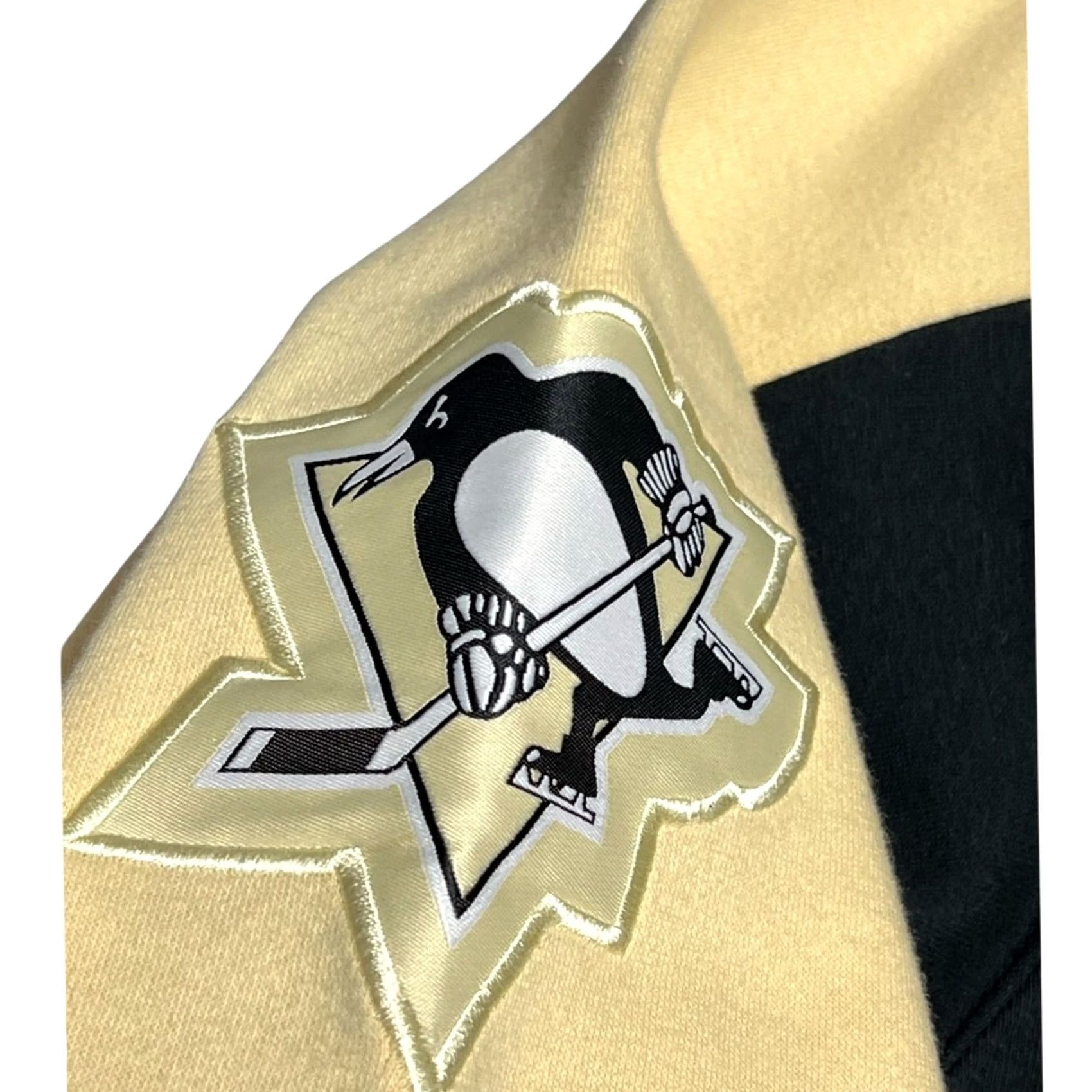 Logo 7 VINTAGE Majestic Shirt Mens L Black Pittsburgh Penguins Adult Sweatshirt Hoodie Embroidered Logo Size US L / EU 52-54 / 3 - 4 Thumbnail