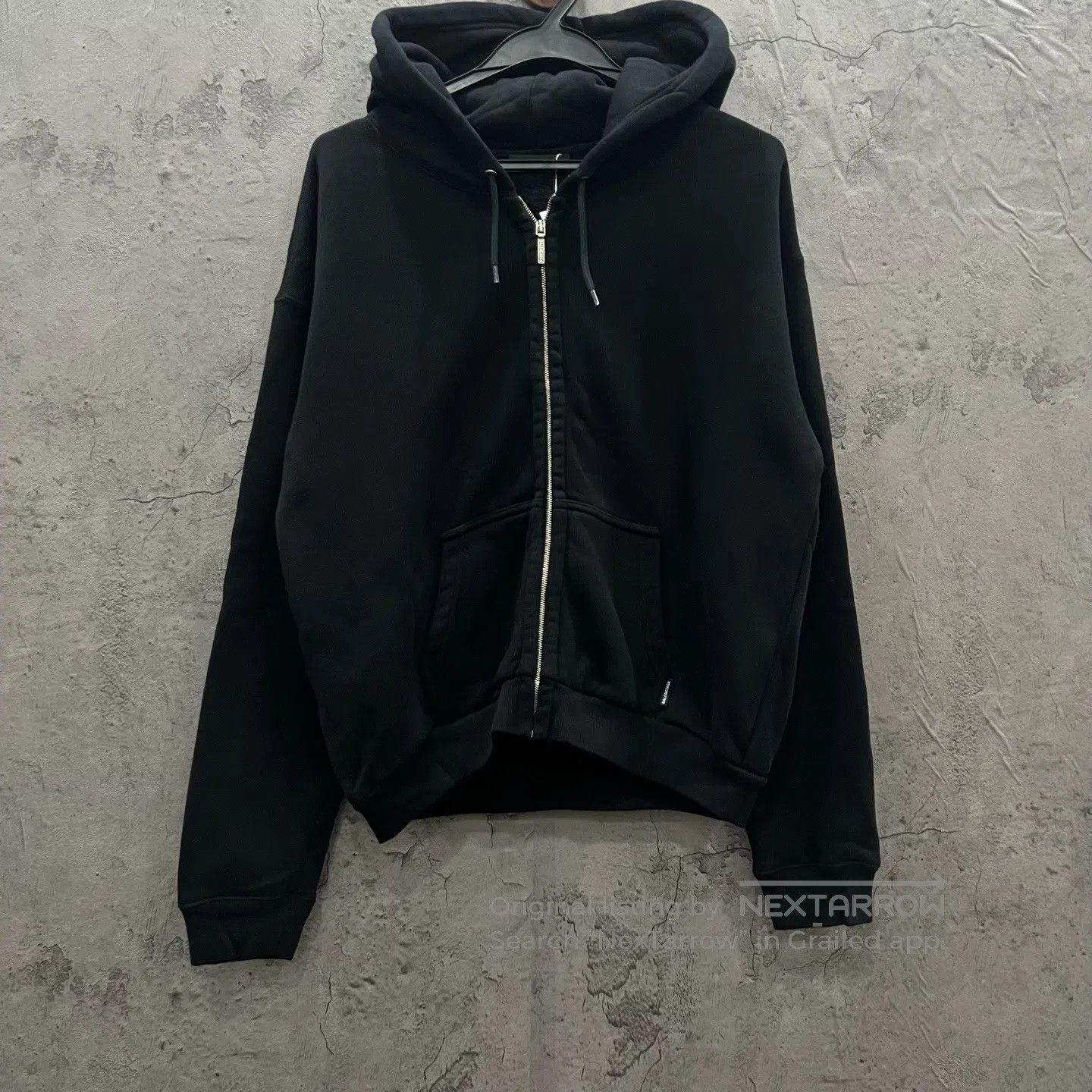 Balenciaga Balenciaga Embroidery Logo Hooded Zip-up Sweatshirt| Size US M / EU 48-50 / 2 - 1 Thumbnail