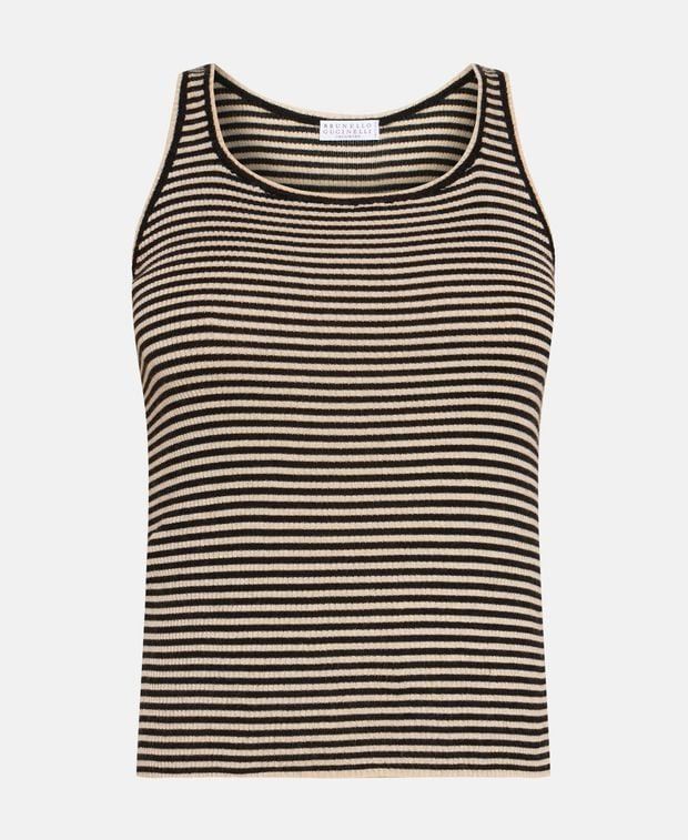 Brunello Cucinelli Sleeveless top Size S / US 4 / IT 40 - 1 Thumbnail