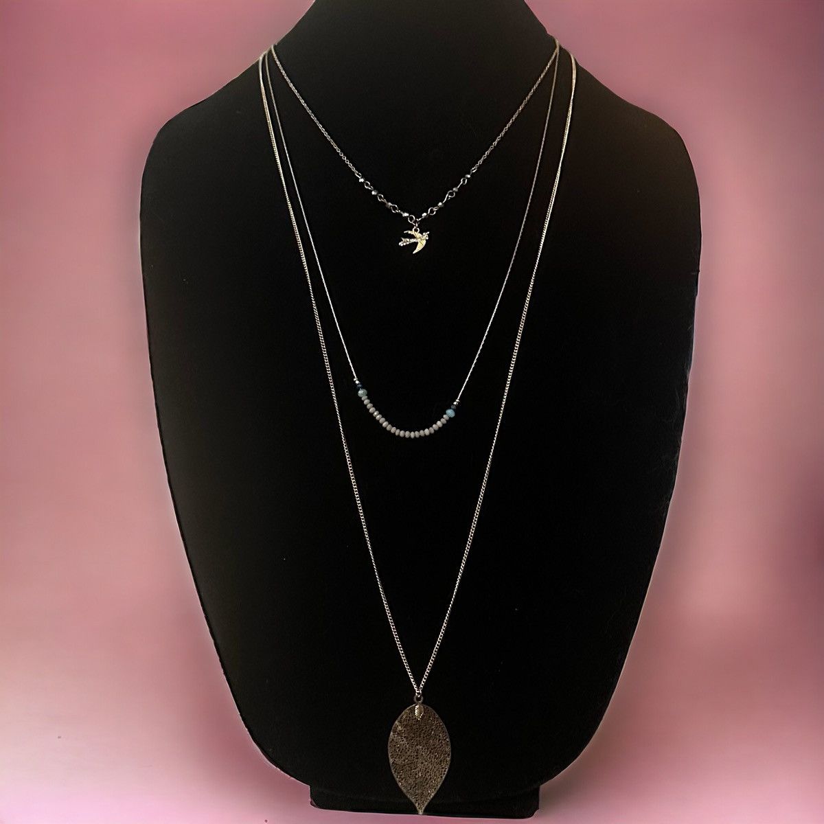 Other Multi strand layered pendant necklace Size ONE SIZE - 1 Thumbnail