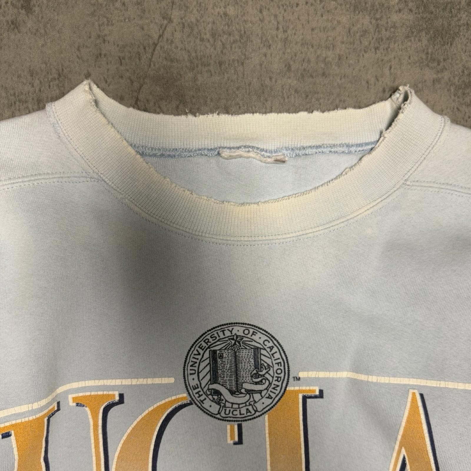 Designer 90s UCLA Crewneck — XL — Size US XL / EU 56 / 4 - 8 Thumbnail