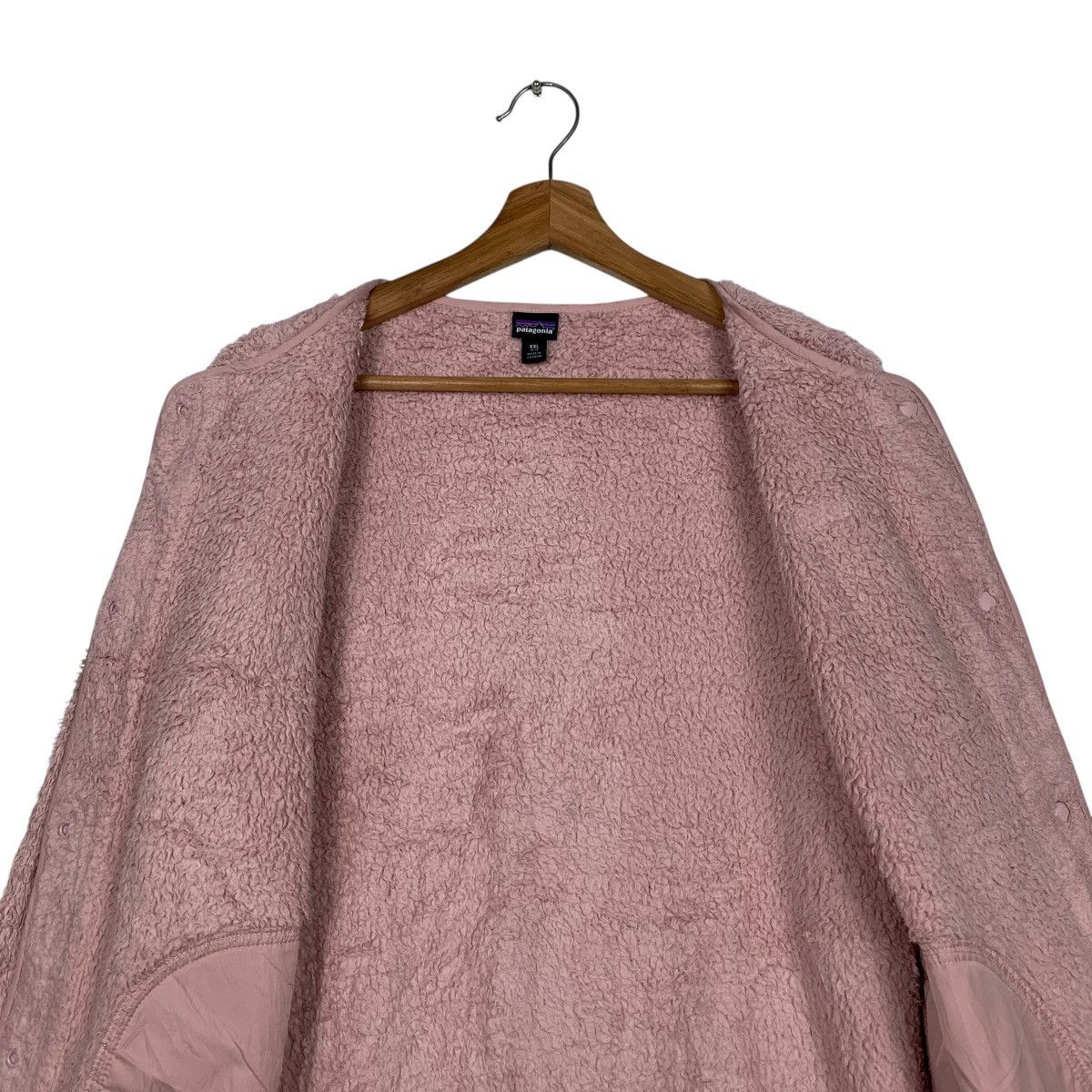 Patagonia PATAGONIA Snap Button Pink Fleece Women’s Jacket #1588-C71 Size XXL / US 16-18 / IT 52-54 - 10 Thumbnail