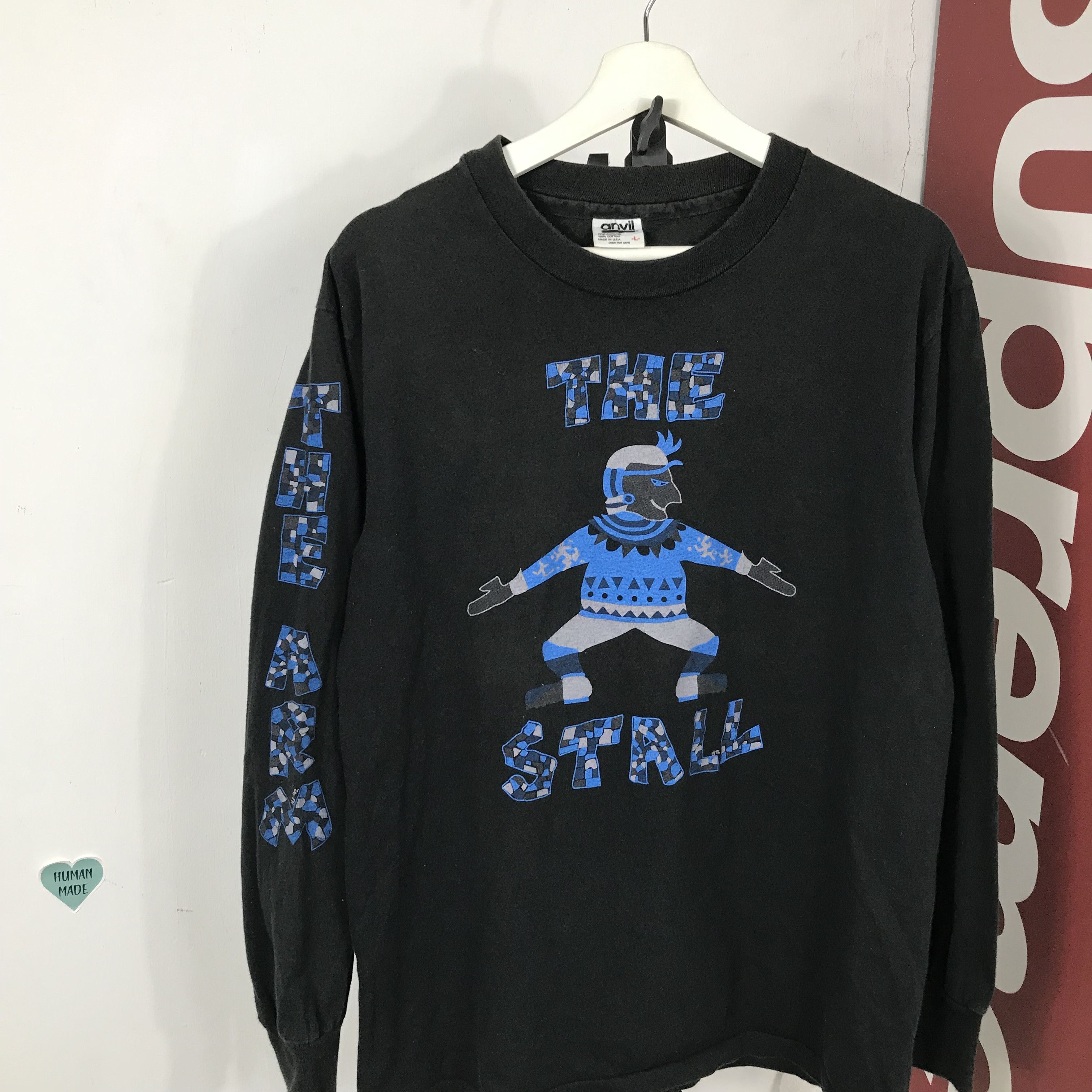 Band Tees Vintage art Dance or Die the stall Shirt New York Pop Art Size US L / EU 52-54 / 3 - 2 Thumbnail