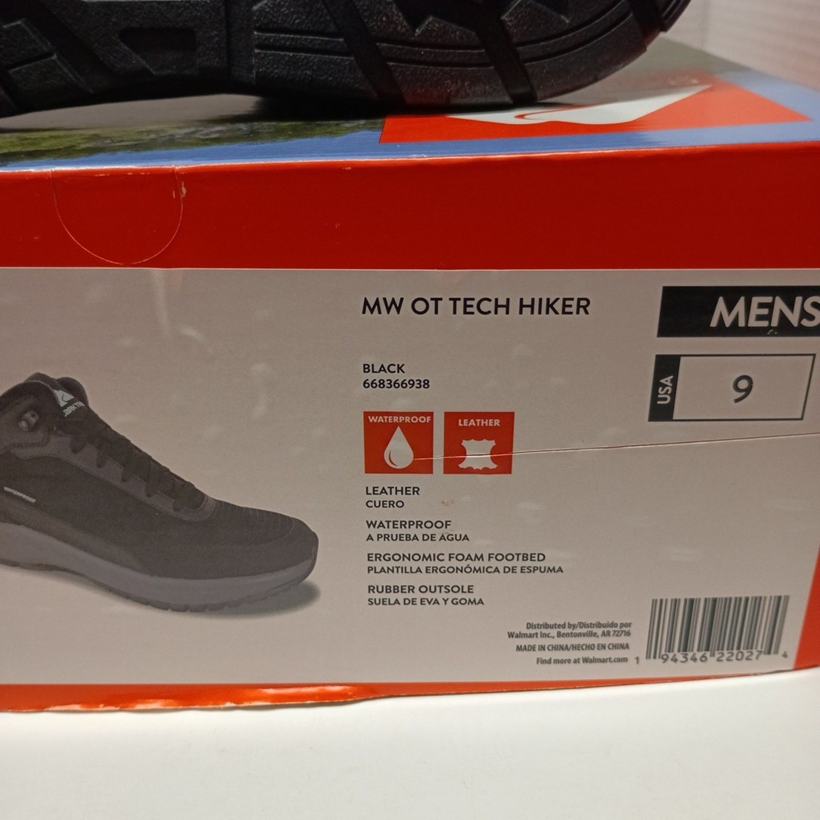 Other Men’s size 9 Ozark Trail Tech Hiker Waterproof Boots Black Size US 9 / EU 42 - 8 Thumbnail