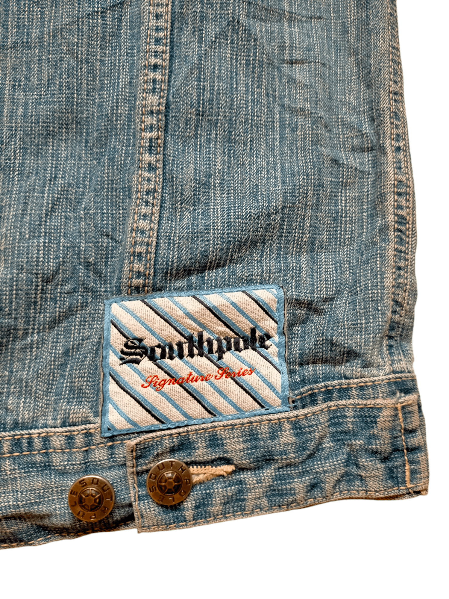 Southpole Southpole Denim Trucker Jacket Jeans Size US XL / EU 56 / 4 - 11 Thumbnail