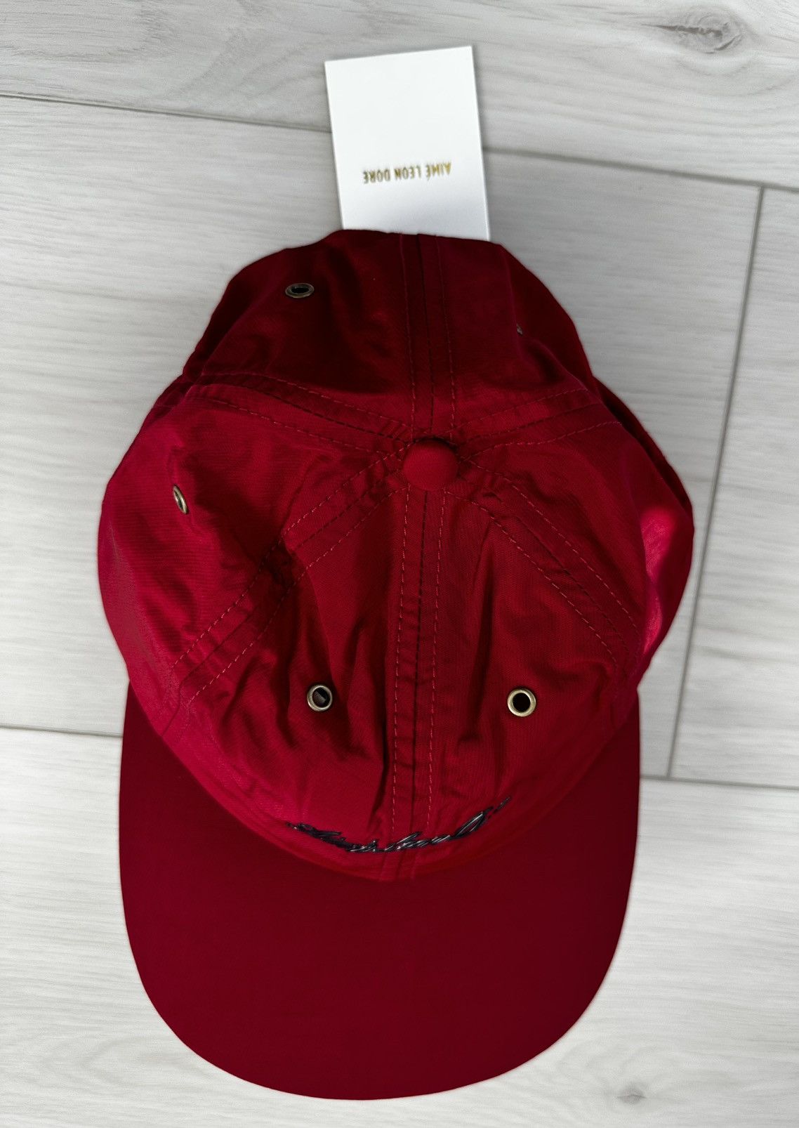 Aime Leon Dore NEW AIME LEON DORE script sport nylon twill 6 panel hat cap Size ONE SIZE - 5 Thumbnail