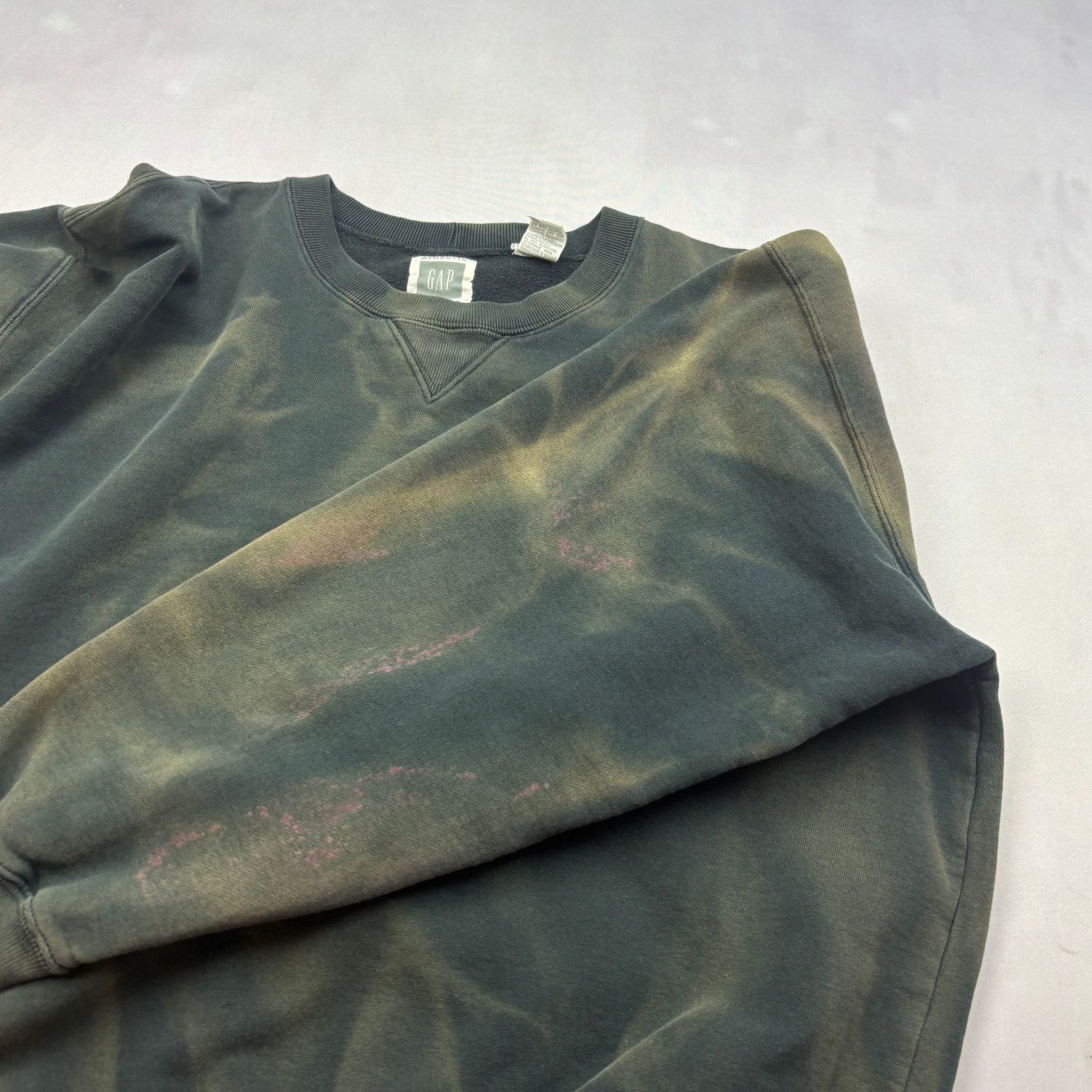 Gap Vintage 90s Gap Sweatshirt Men's Large Faded Black Single V Size US L / EU 52-54 / 3 - 7 Thumbnail