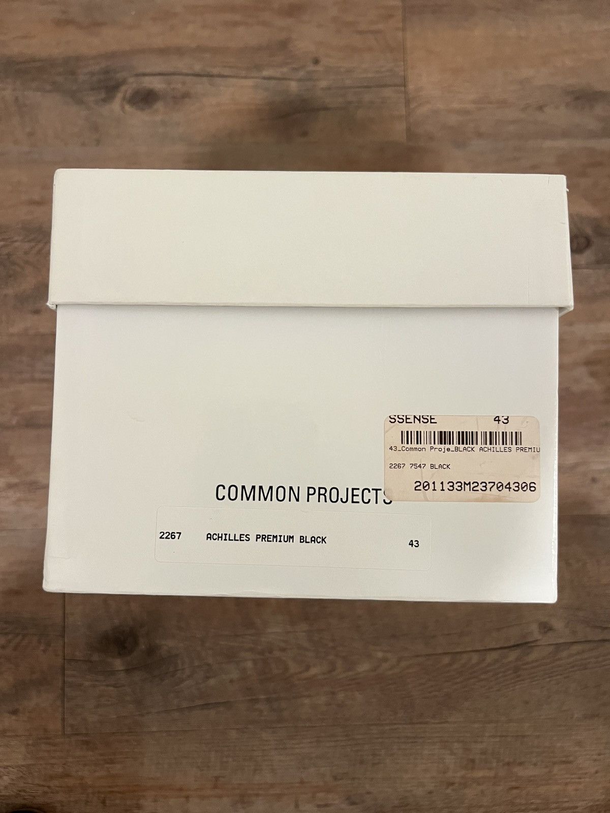Common Projects Common Projects Achilles Premium Black Size US 10 / EU 43 - 10 Thumbnail