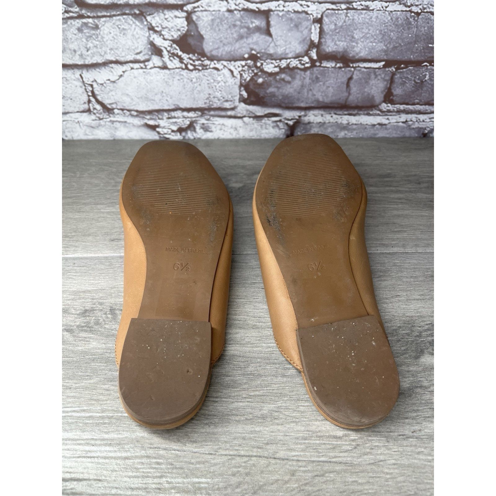 Madewell Madewell The Erica Peep-Toe Mule in English Saddle tan leath Size US 6.5 / IT 36.5 - 20 Thumbnail